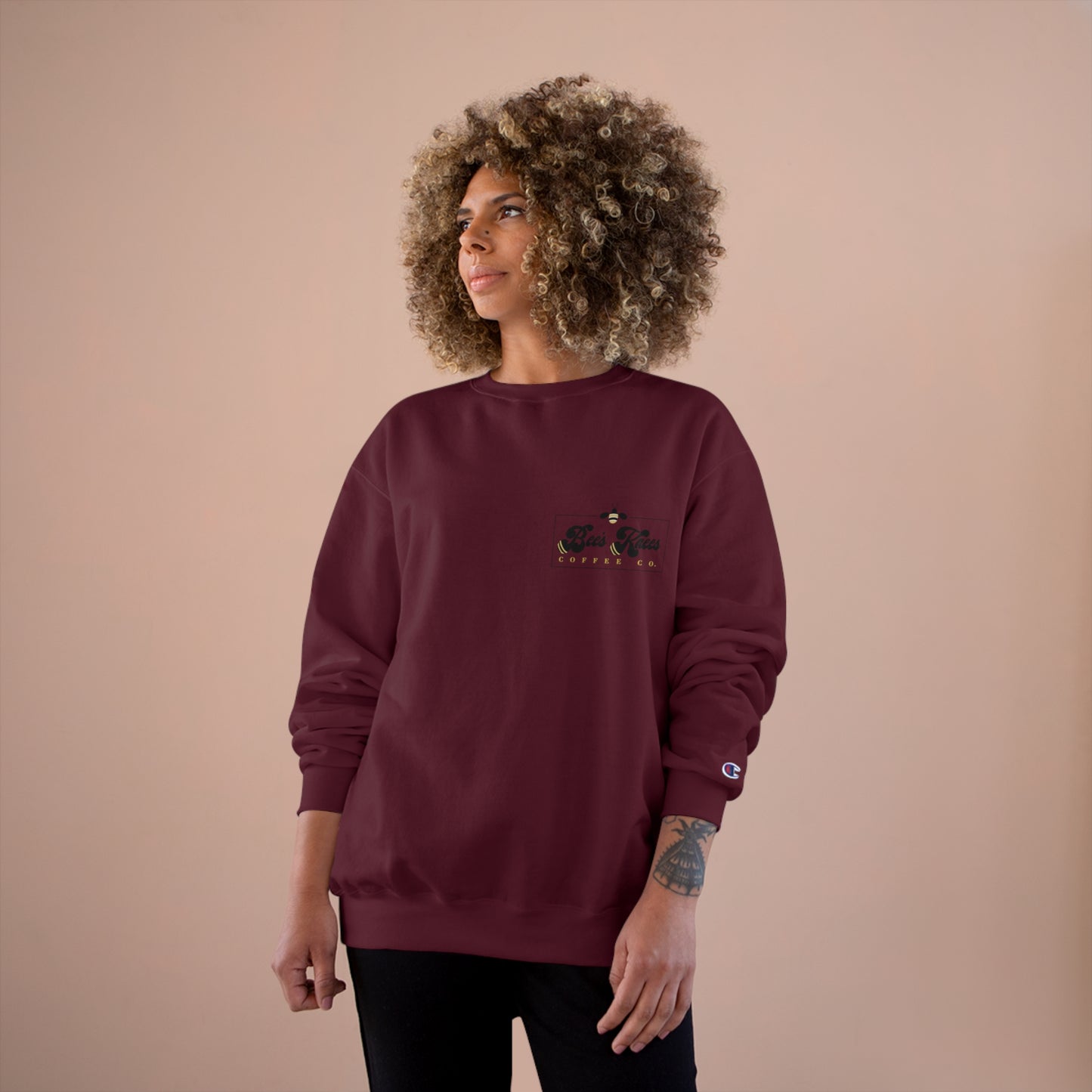 Bee's Knees Pocket Logo Champion Sweatshirt