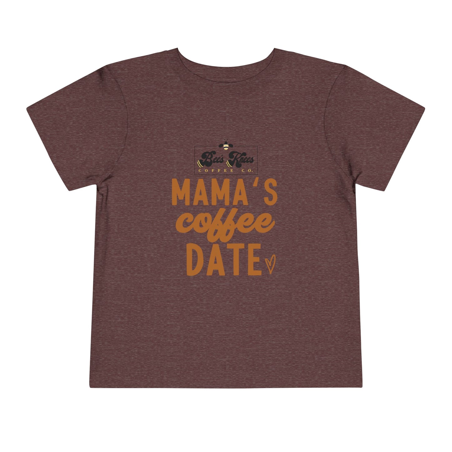 Mama's Bee's Knees Coffee Date Toddler Short Sleeve Tee