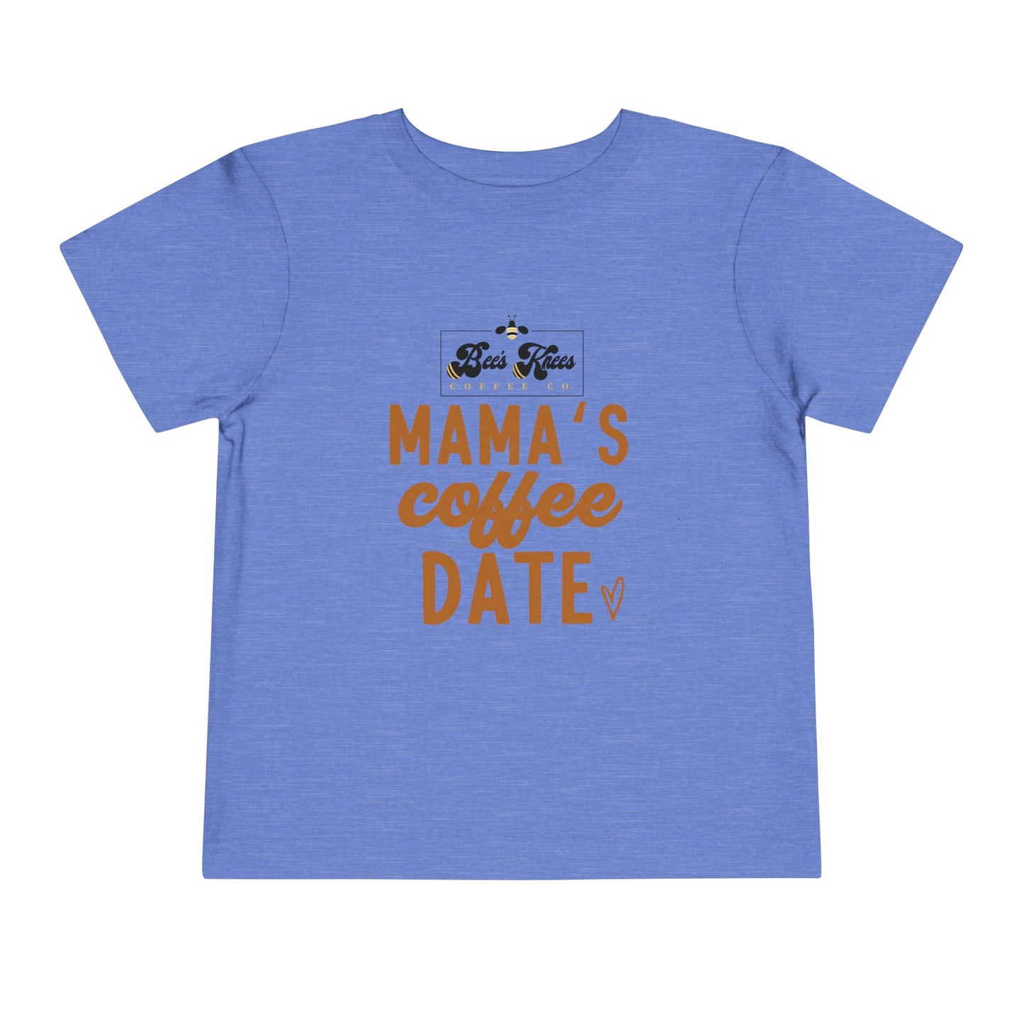 Mama's Bee's Knees Coffee Date Toddler Short Sleeve Tee