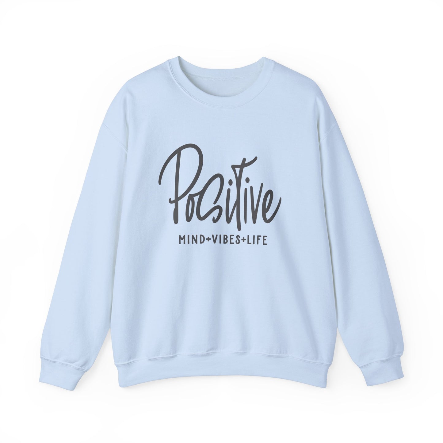 Positive Vibes Unisex Heavy Blend™ Crewneck Sweatshirt