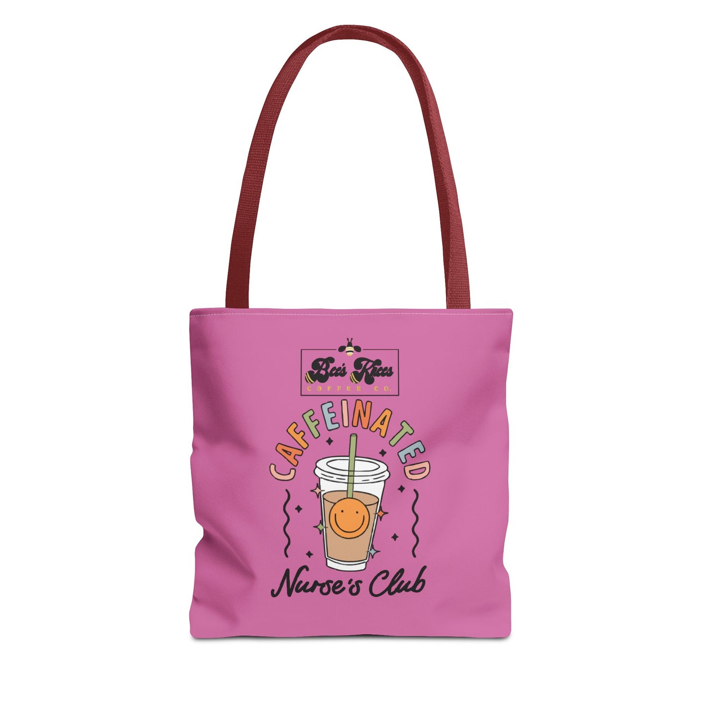 Caffeinated Nurse Club/Bee's Knees Tote Bag (AOP)