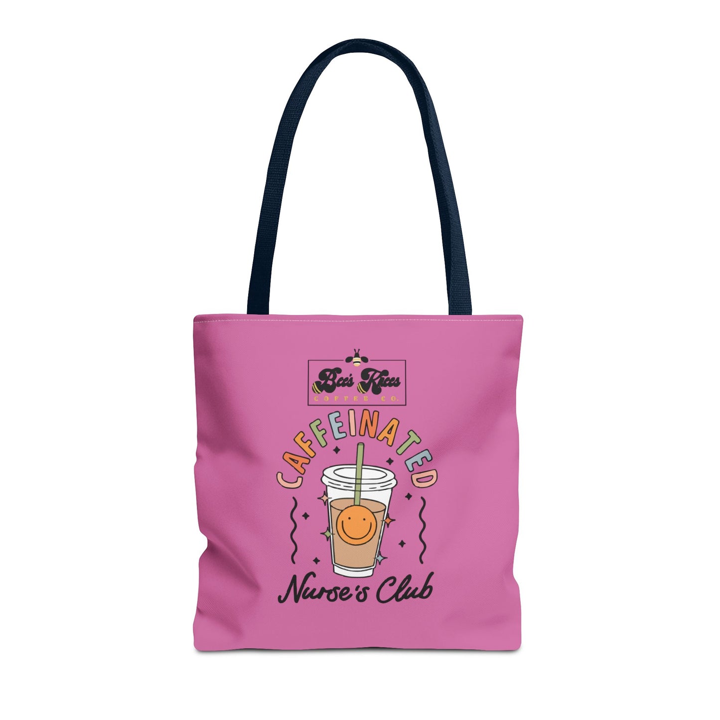Caffeinated Nurse Club/Bee's Knees Tote Bag (AOP)