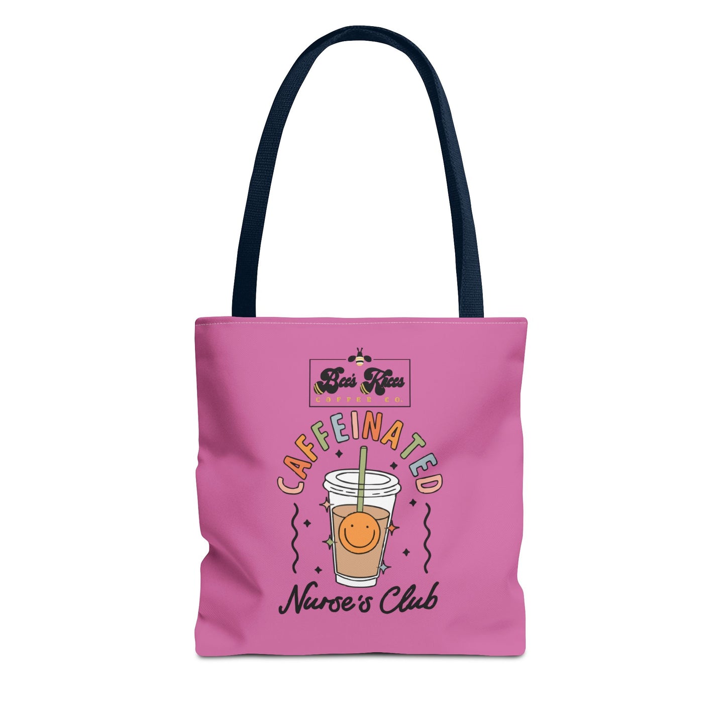 Caffeinated Nurse Club/Bee's Knees Tote Bag (AOP)