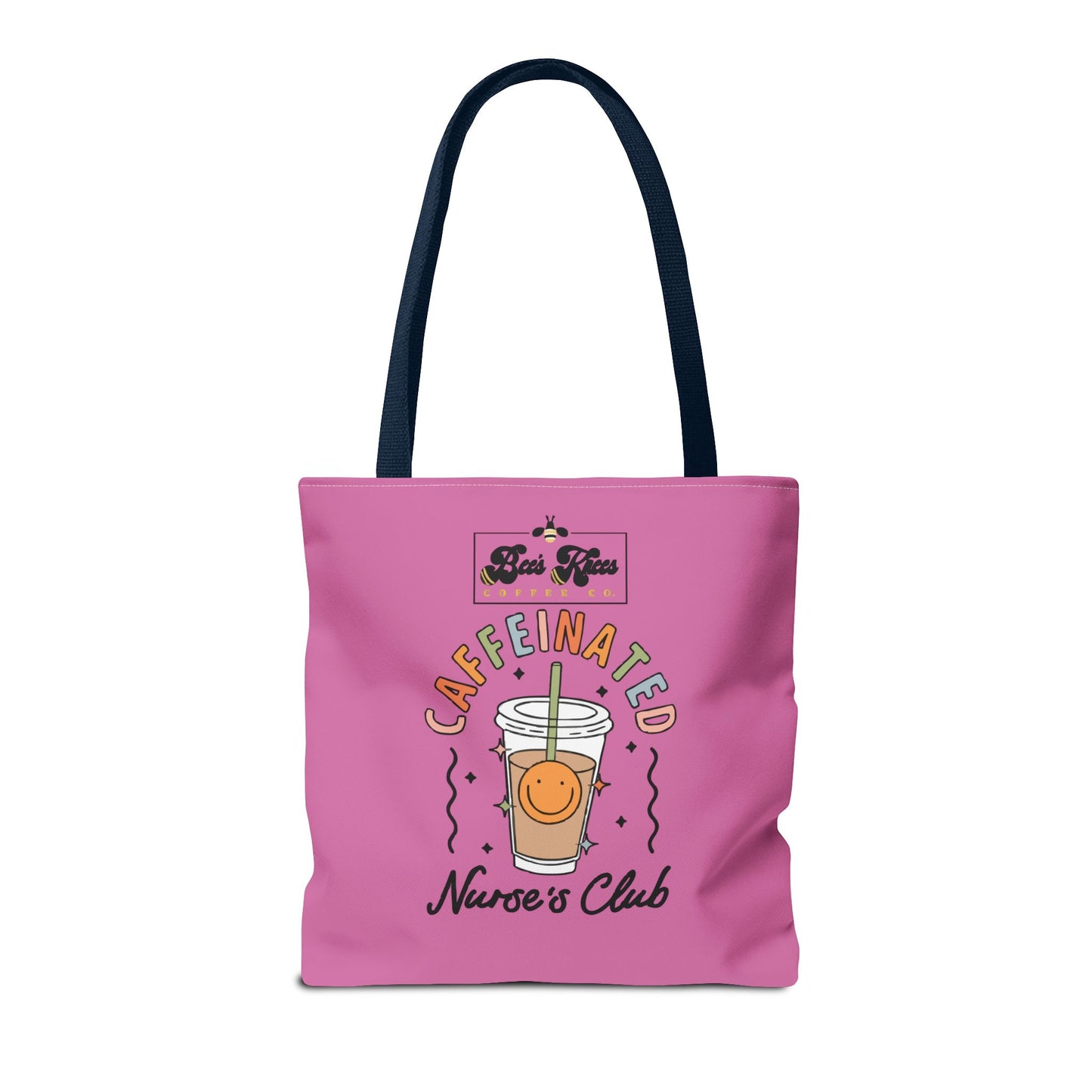 Caffeinated Nurse Club/Bee's Knees Tote Bag (AOP)