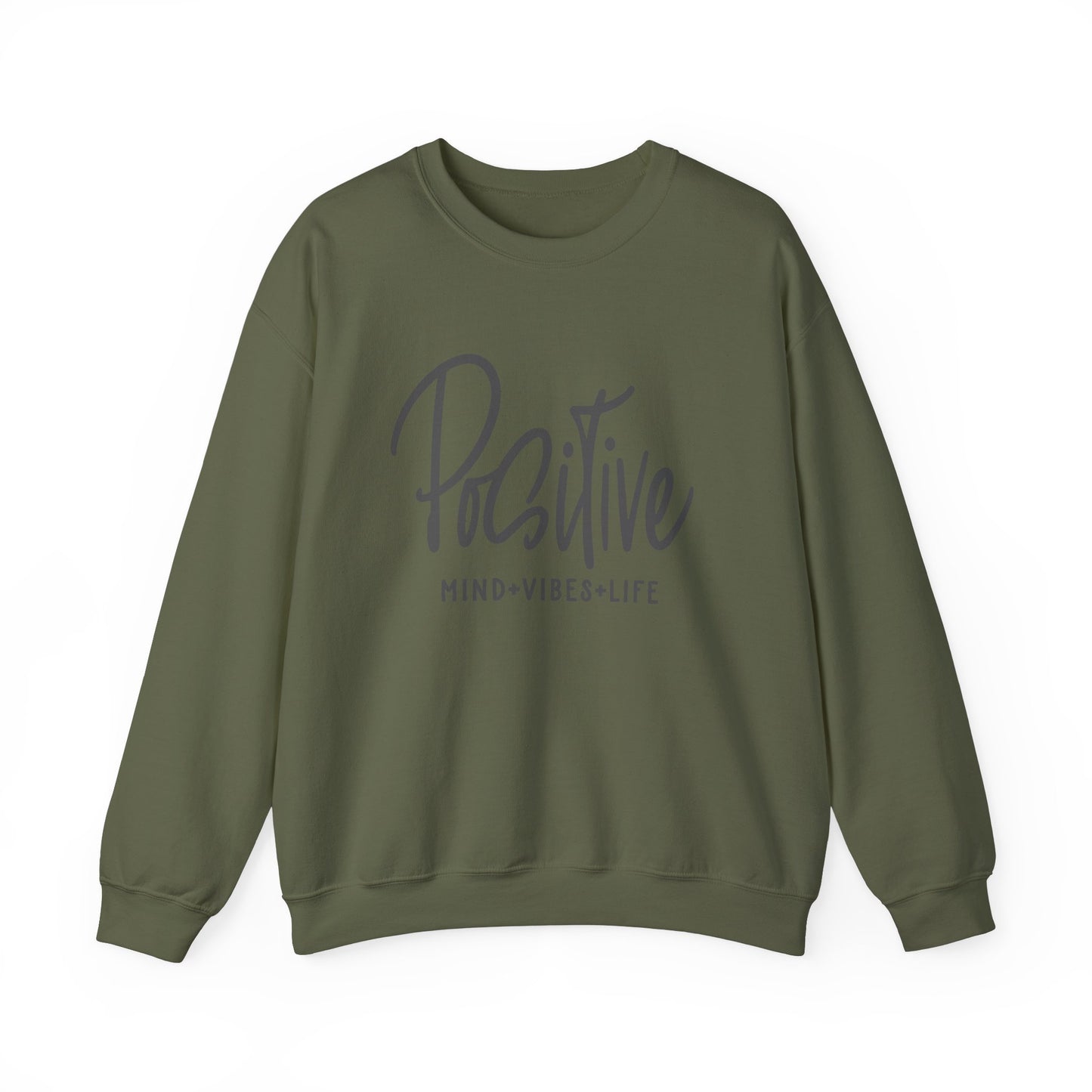 Positive Vibes Unisex Heavy Blend™ Crewneck Sweatshirt