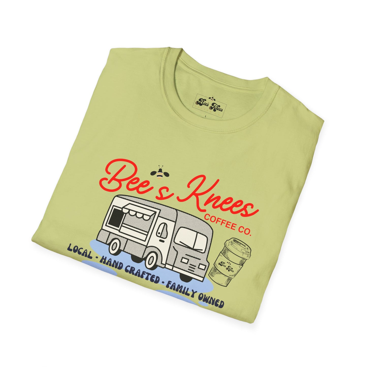 Bee's Knees Coffee Co. Truck Softstyle Unisex T-Shirt - Local & Hand Crafted