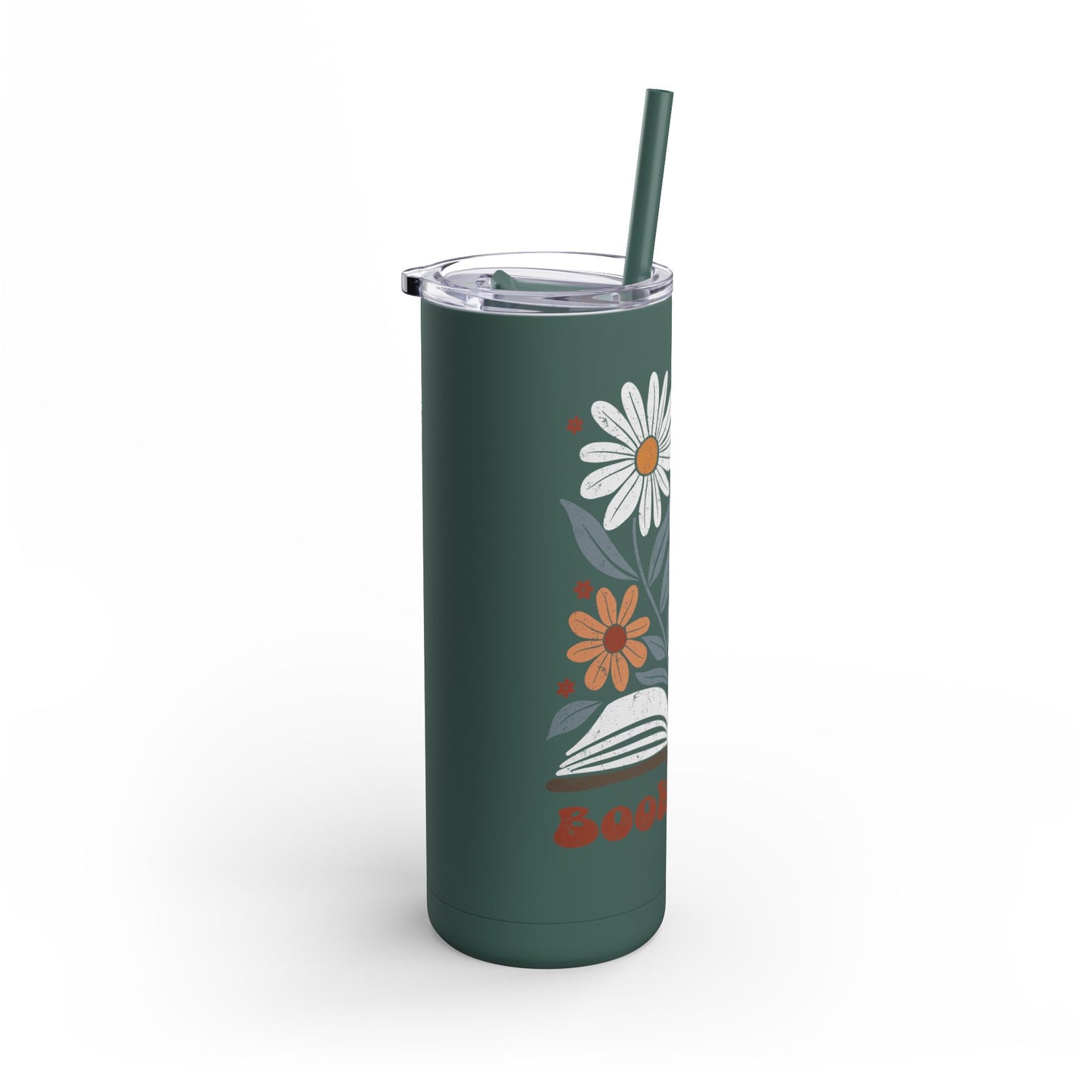 Bookworm Maars Maker Skinny Matte Tumbler, 20oz