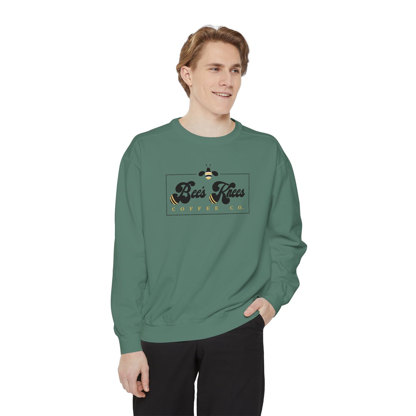 Bee's Knees logo Unisex Garment-Dyed Sweatshirt
