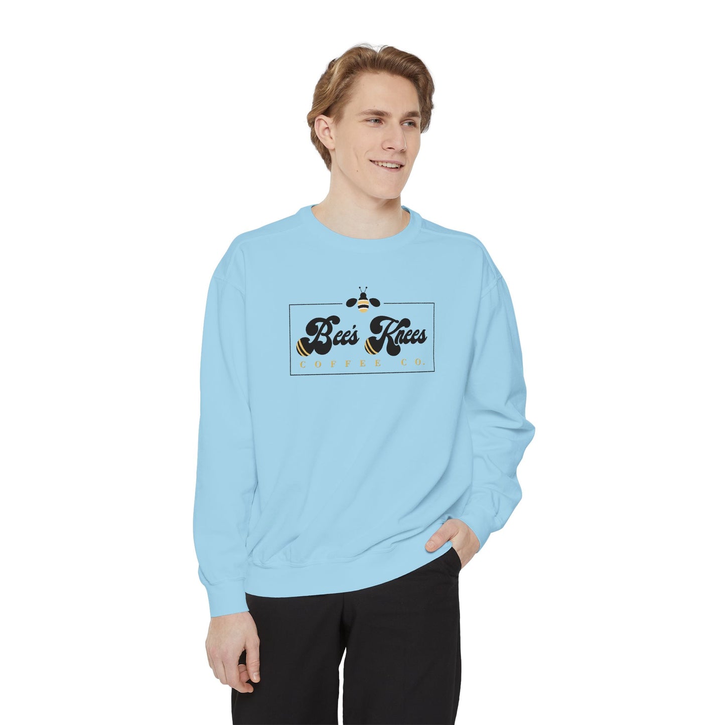 Bee's Knees logo Unisex Garment-Dyed Sweatshirt