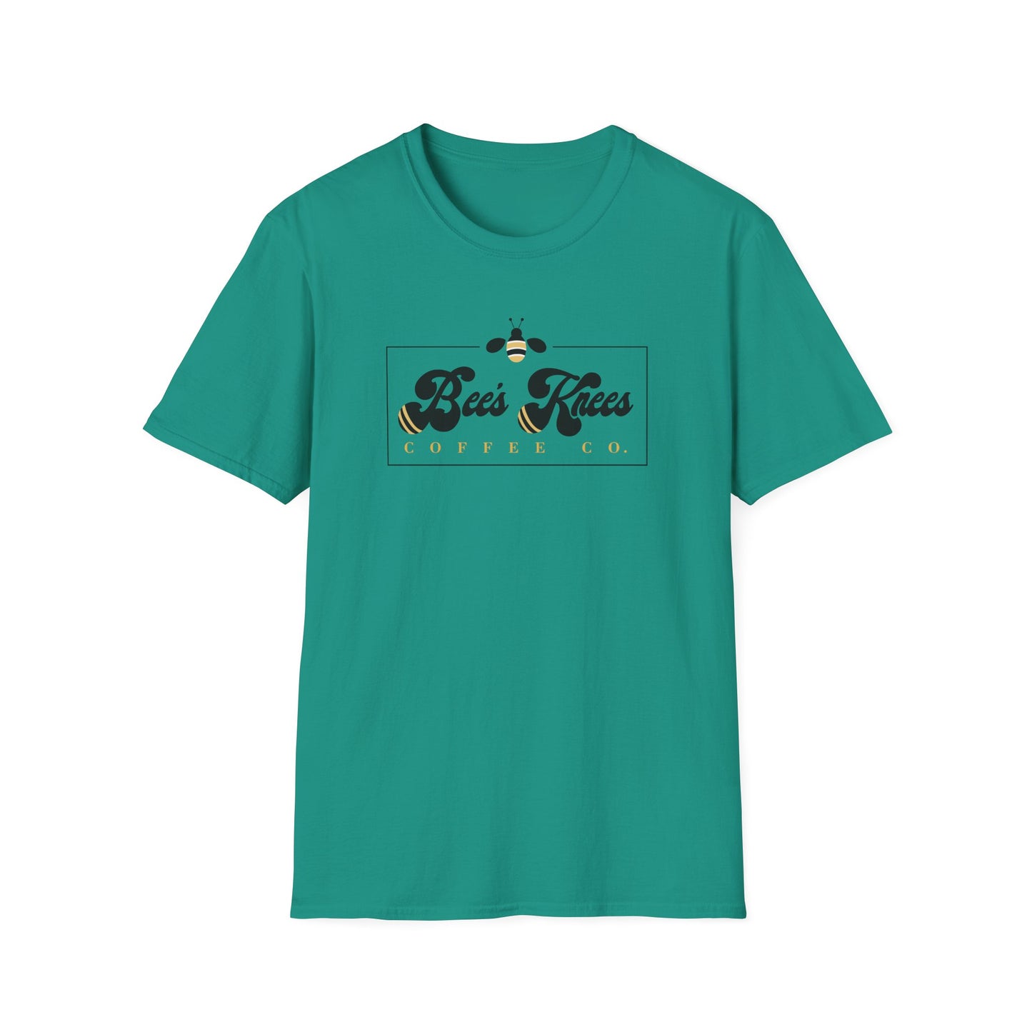 Multiple Colors -Bees Knees Coffee Co. Unisex Softstyle T-Shirt - Comfortable & Trendy Coffee Lover Tee