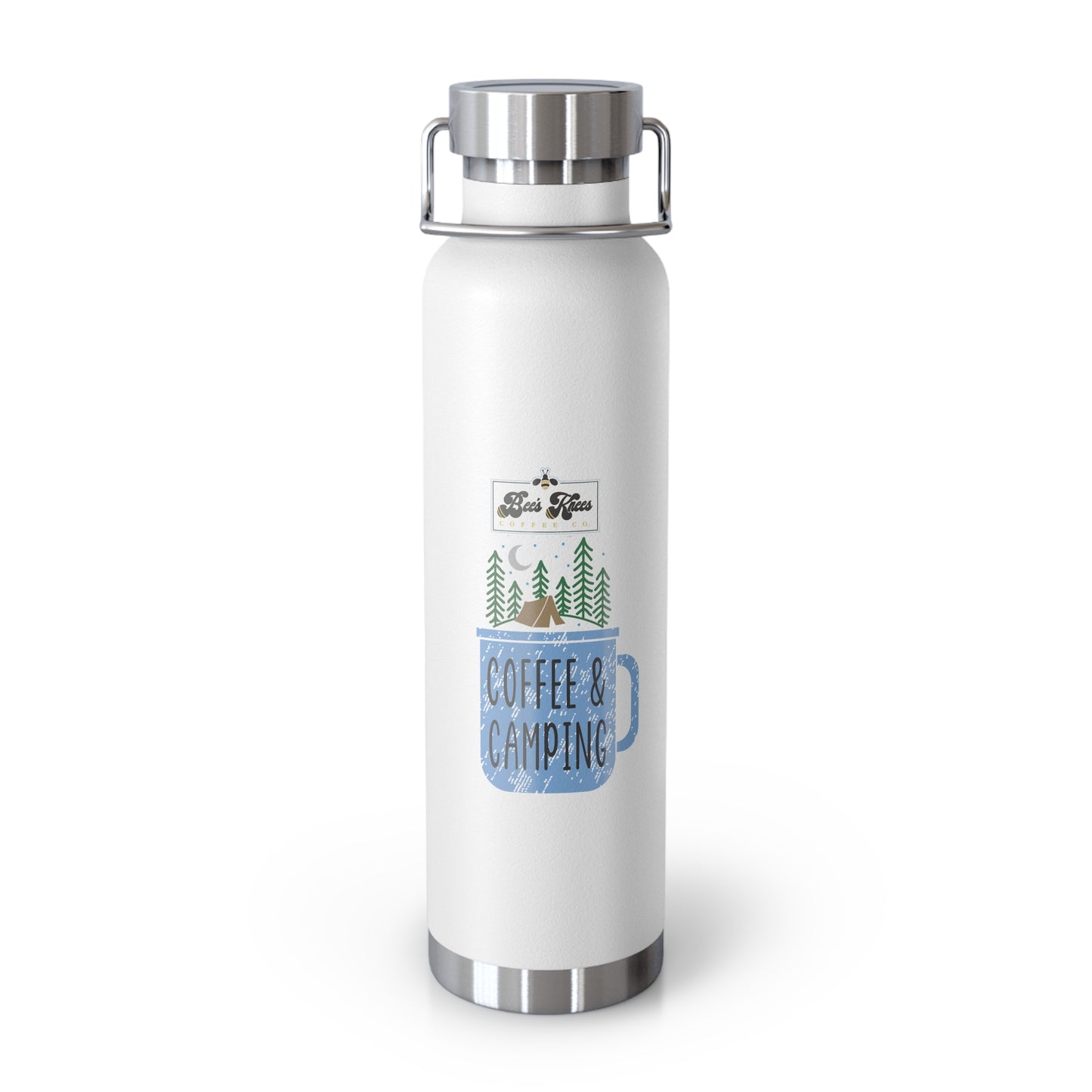 Bee's Knees/Camping Copper Vacuum Insulated Bottle, 22oz
