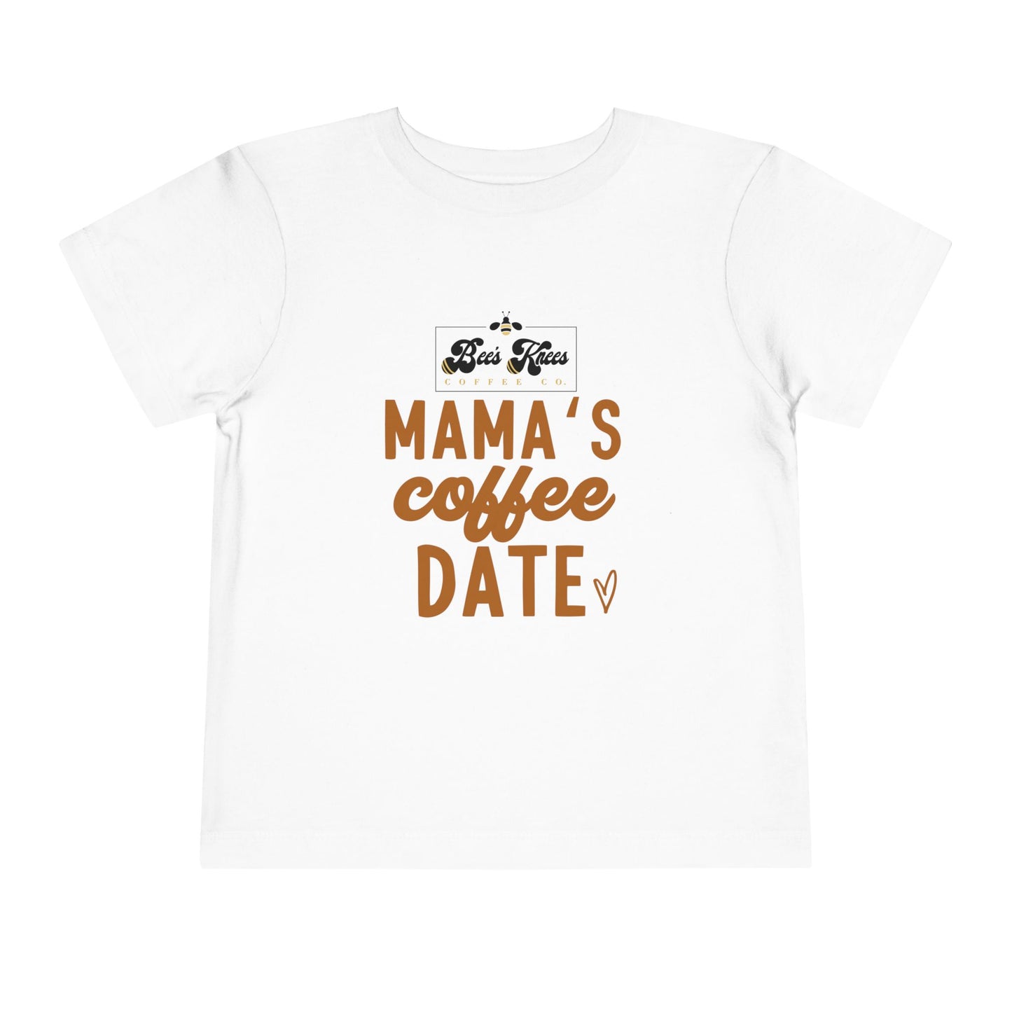 Mama's Bee's Knees Coffee Date Toddler Short Sleeve Tee