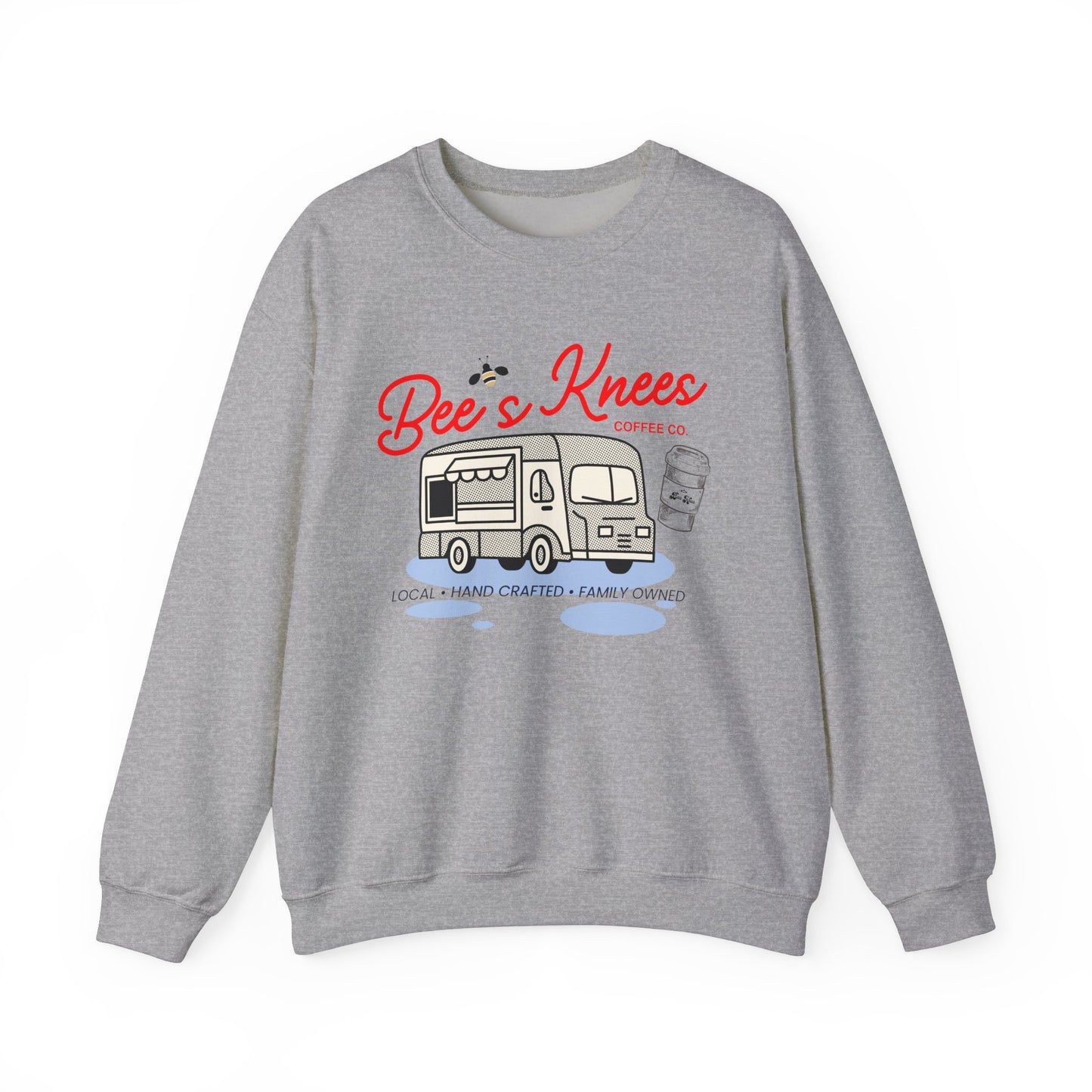 Bee's Knees Truck Unisex Heavy Blend™ Crewneck Sweatshirt