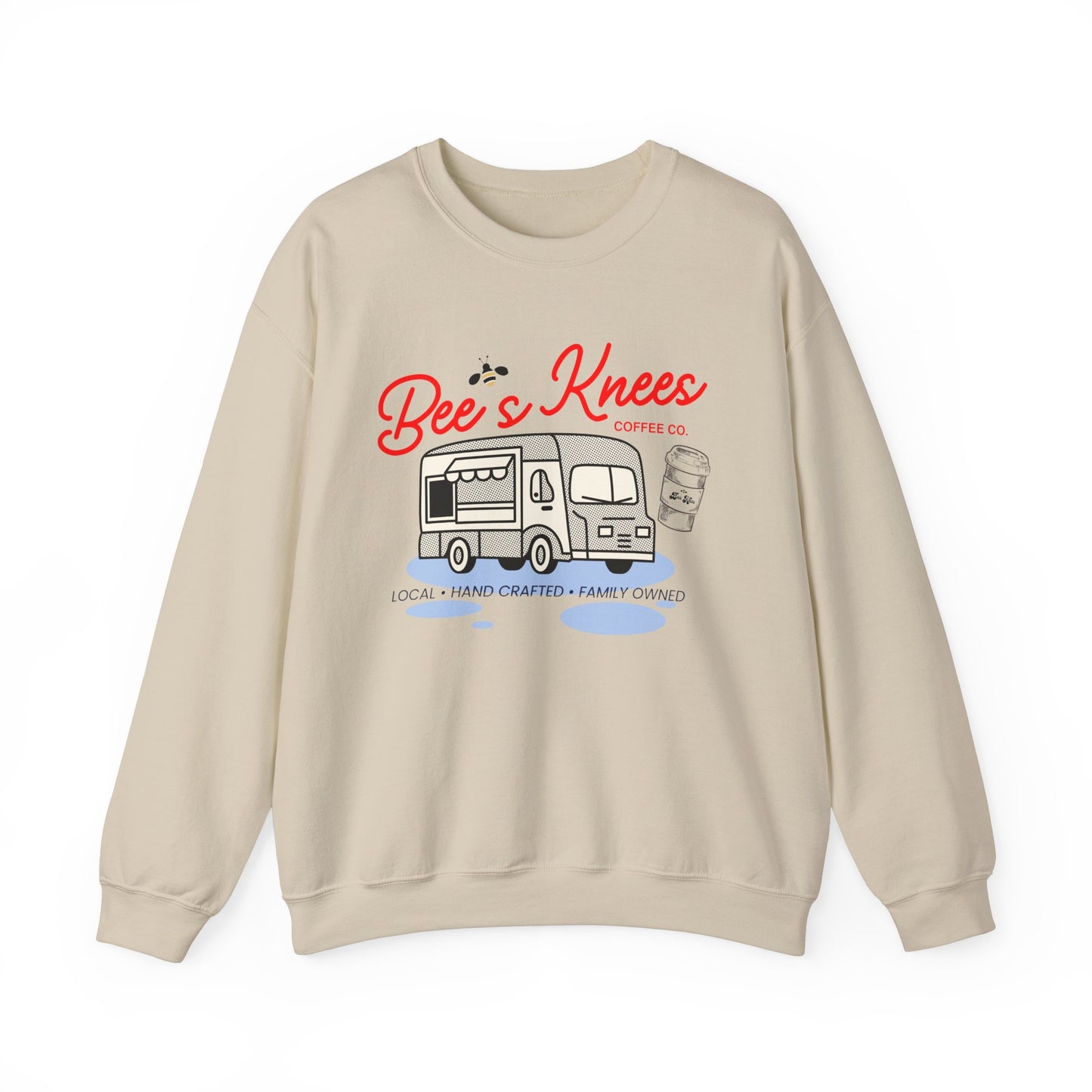 Bee's Knees Truck Unisex Heavy Blend™ Crewneck Sweatshirt