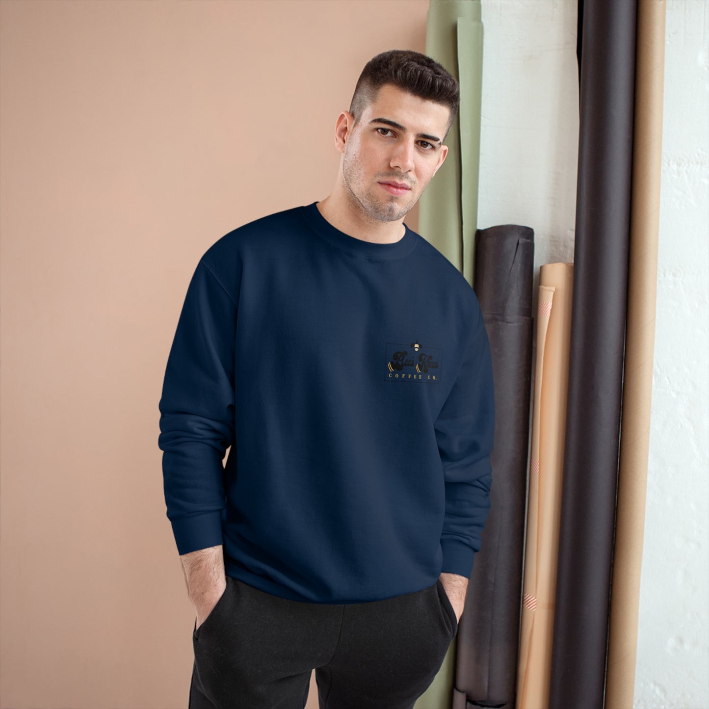Bee's Knees Pocket Logo Champion Sweatshirt