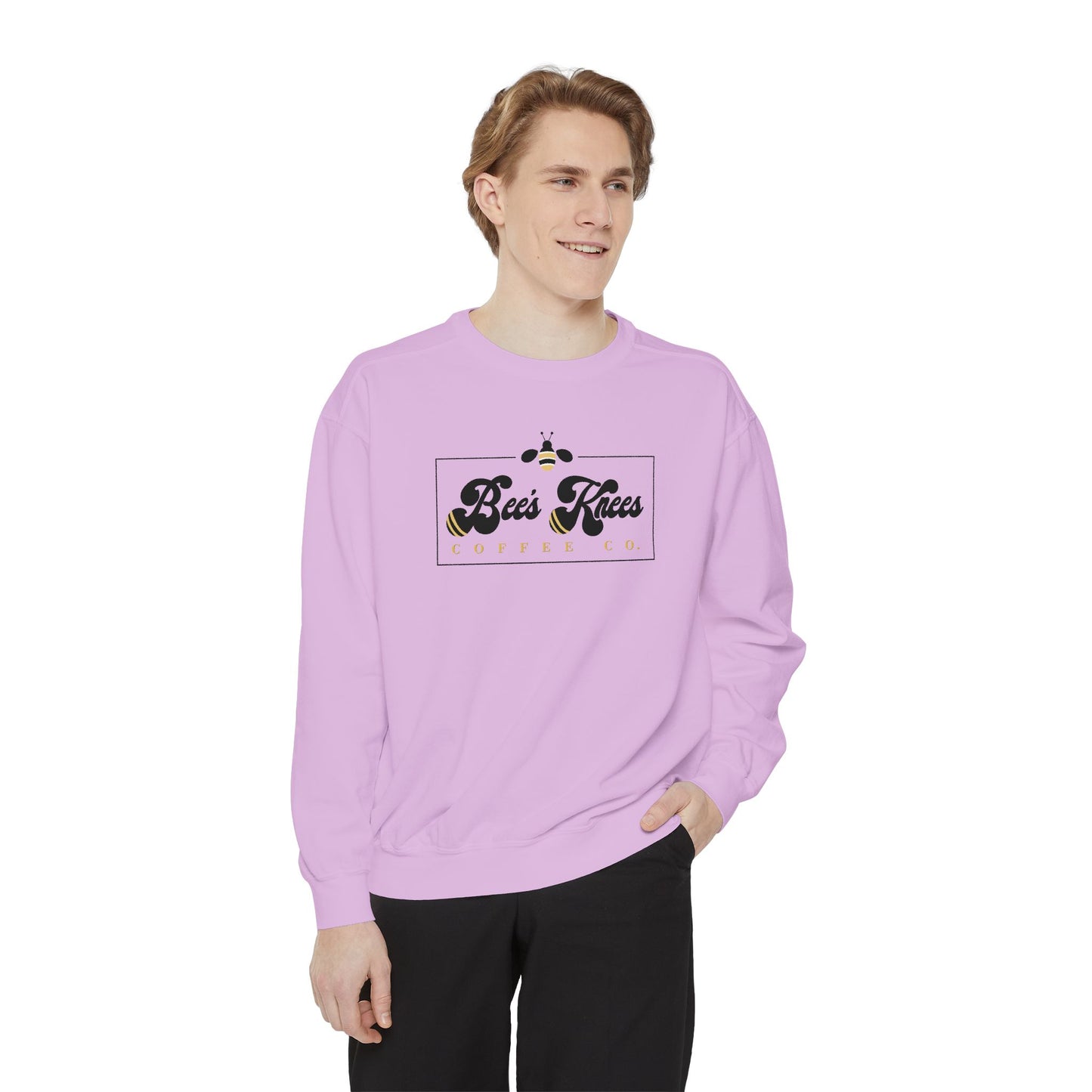 Bee's Knees logo Unisex Garment-Dyed Sweatshirt
