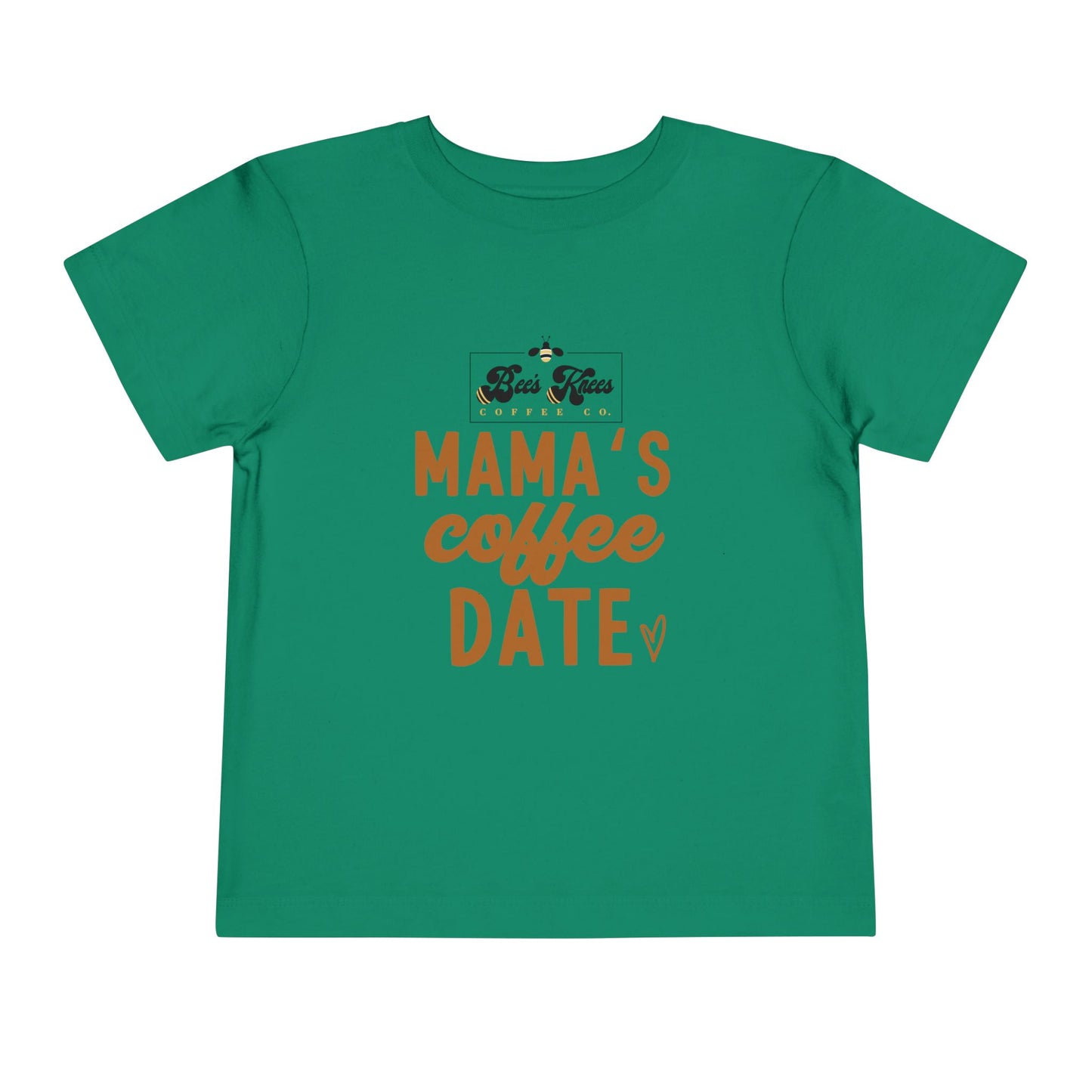 Mama's Bee's Knees Coffee Date Toddler Short Sleeve Tee