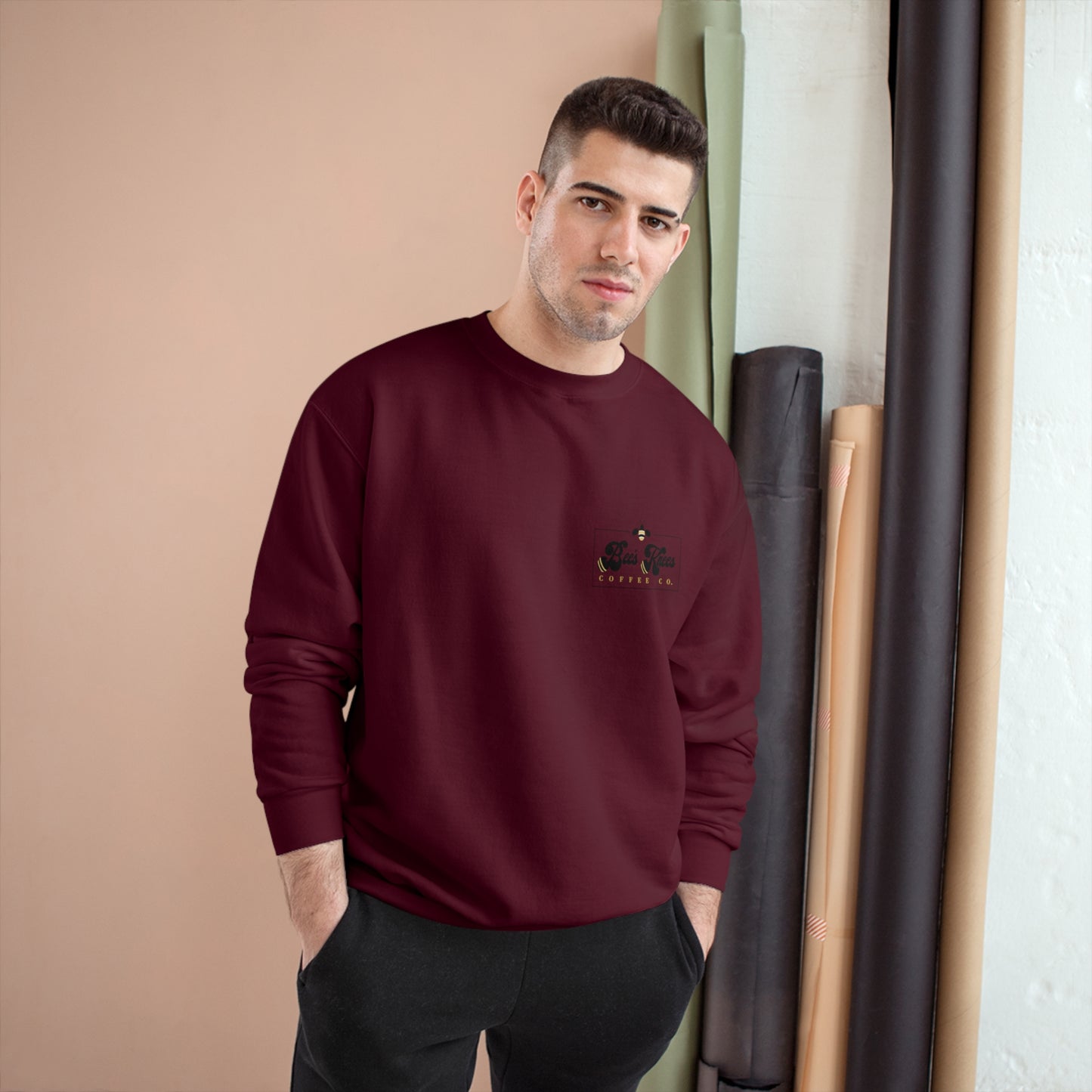 Bee's Knees Pocket Logo Champion Sweatshirt