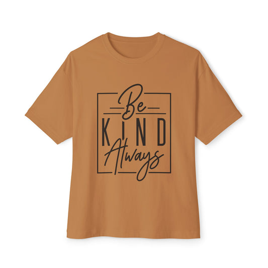 Be Kind Unisex Oversized Boxy Tee