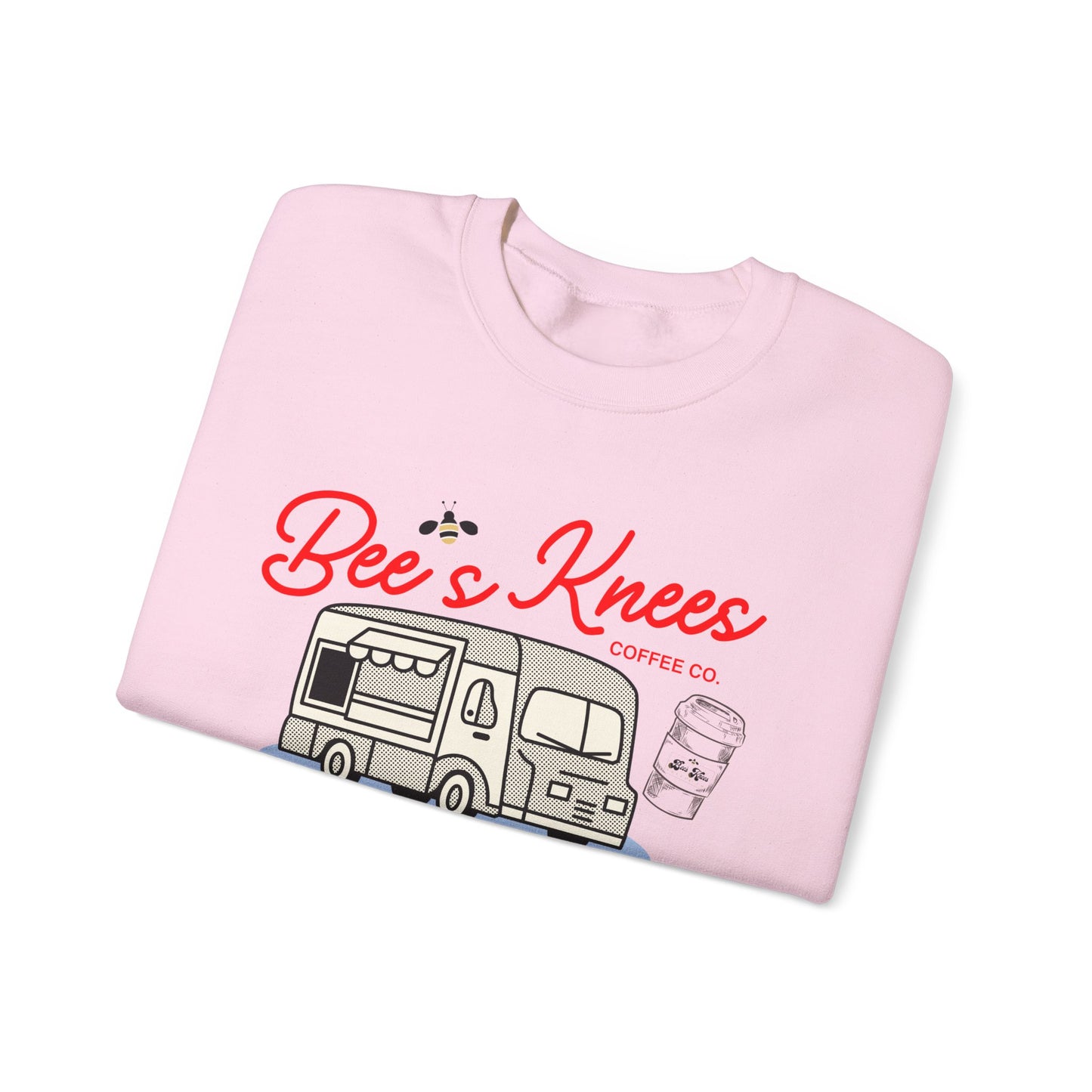 Bee's Knees Truck Unisex Heavy Blend™ Crewneck Sweatshirt