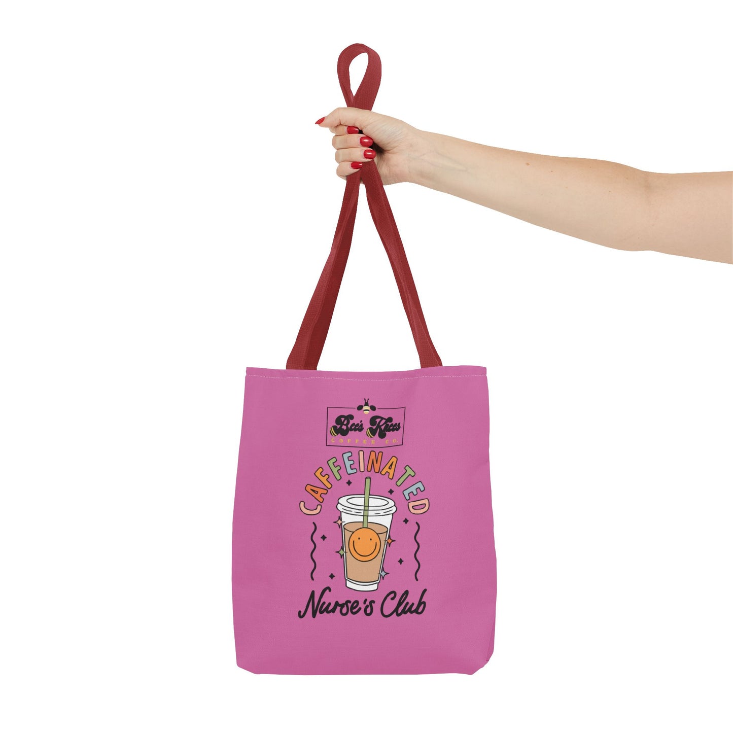 Caffeinated Nurse Club/Bee's Knees Tote Bag (AOP)