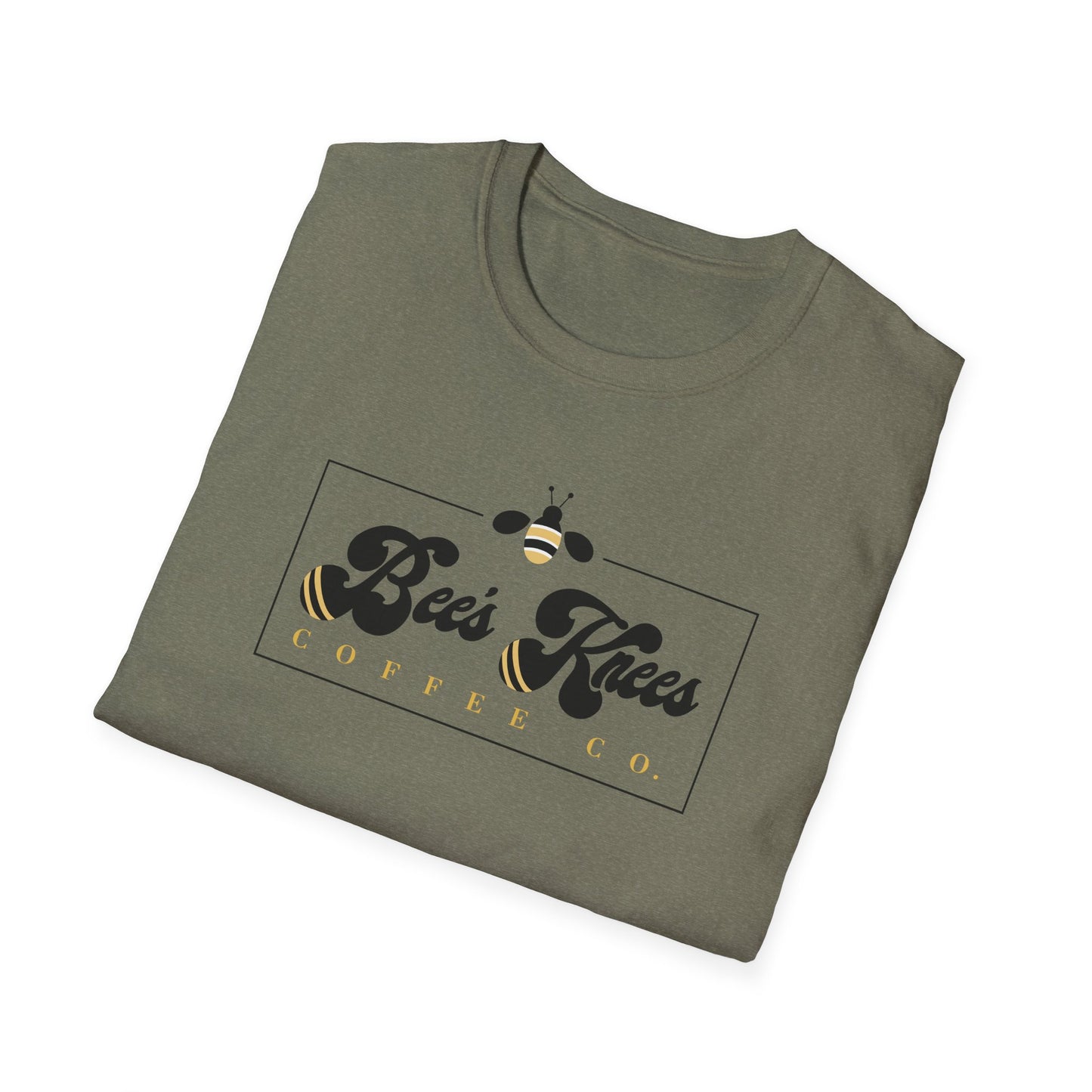 Multiple Colors -Bees Knees Coffee Co. Unisex Softstyle T-Shirt - Comfortable & Trendy Coffee Lover Tee
