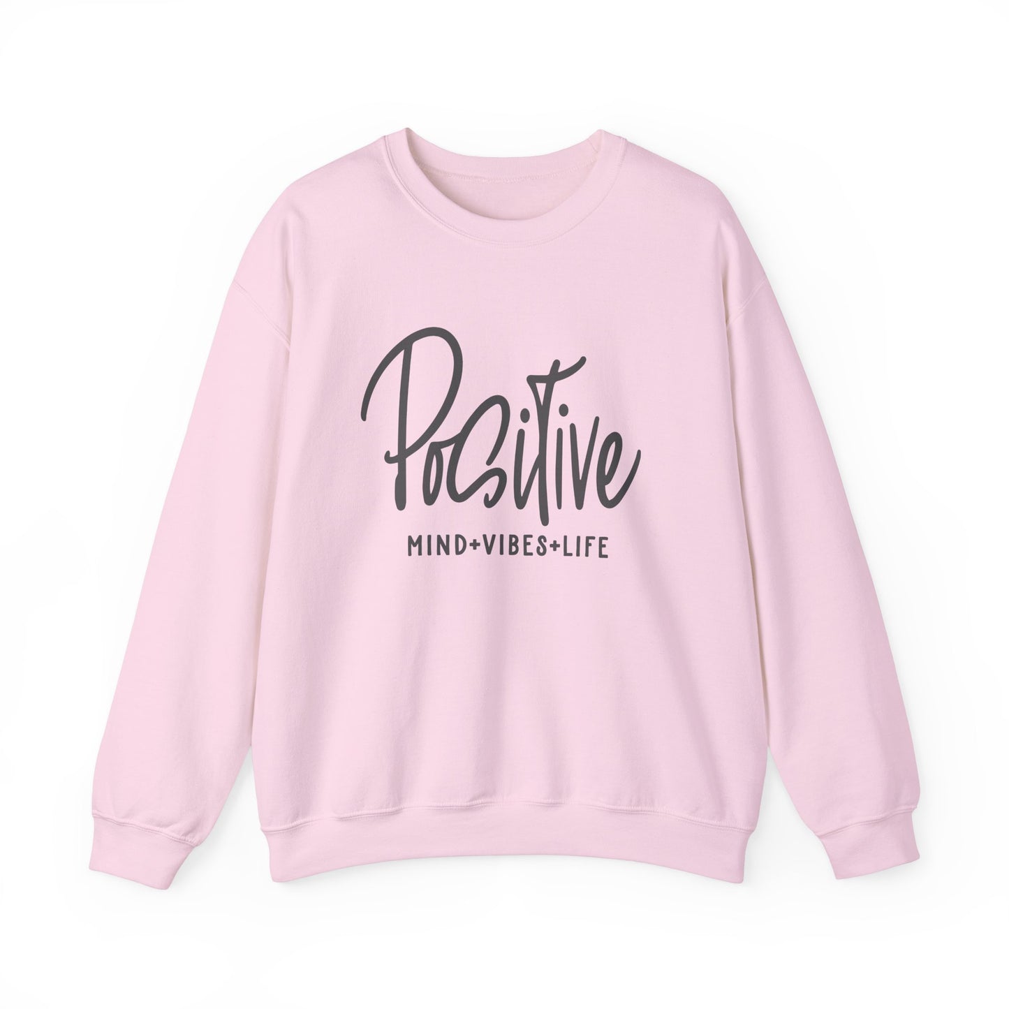 Positive Vibes Unisex Heavy Blend™ Crewneck Sweatshirt