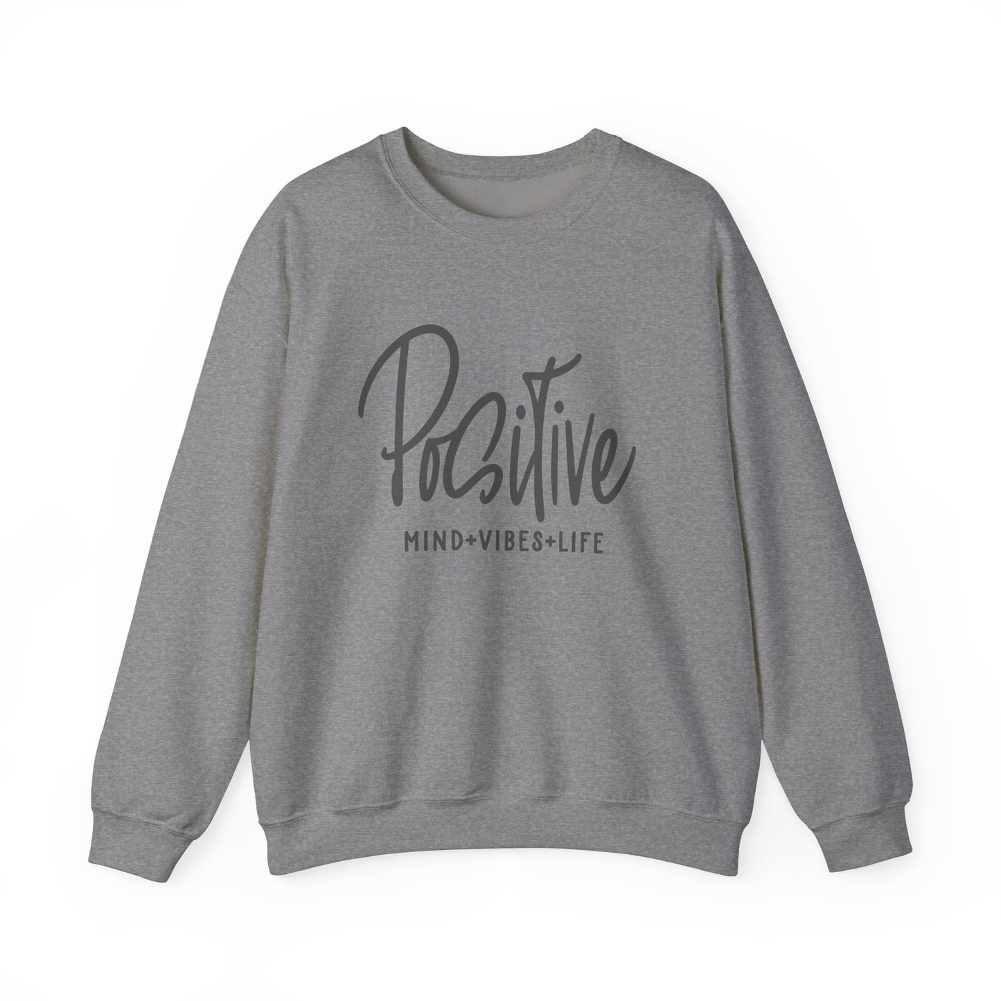 Positive Vibes Unisex Heavy Blend™ Crewneck Sweatshirt