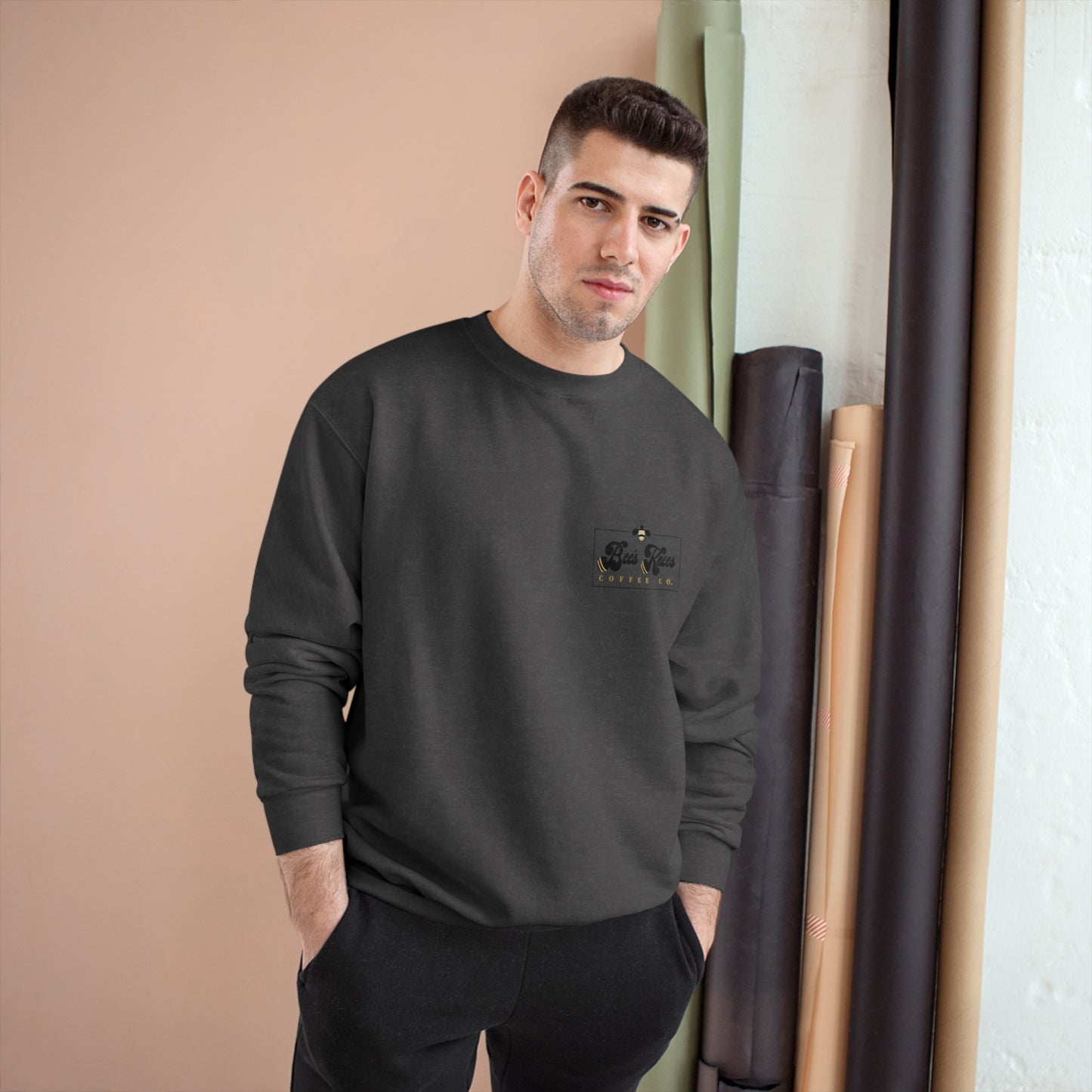Bee's Knees Pocket Logo Champion Sweatshirt