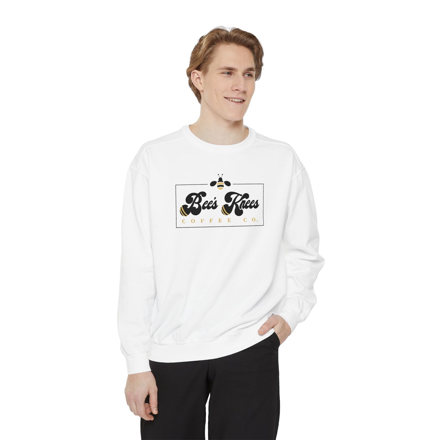 Bee's Knees logo Unisex Garment-Dyed Sweatshirt