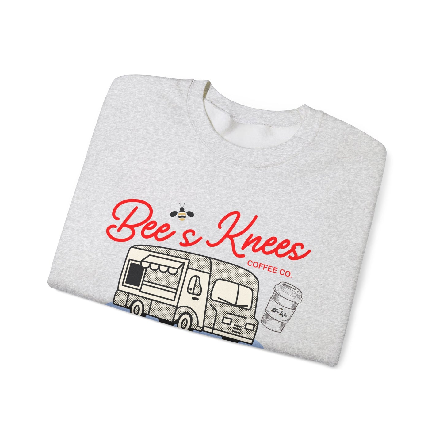 Bee's Knees Truck Unisex Heavy Blend™ Crewneck Sweatshirt