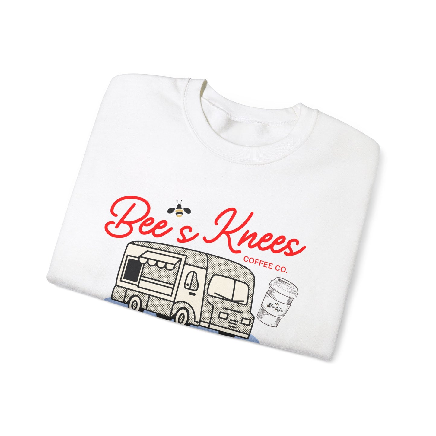 Bee's Knees Truck Unisex Heavy Blend™ Crewneck Sweatshirt