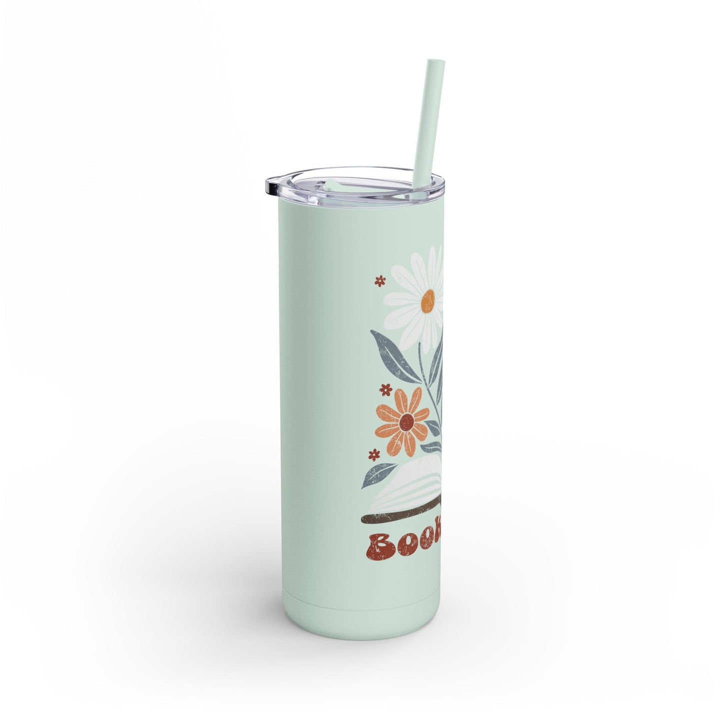 Bookworm Maars Maker Skinny Matte Tumbler, 20oz