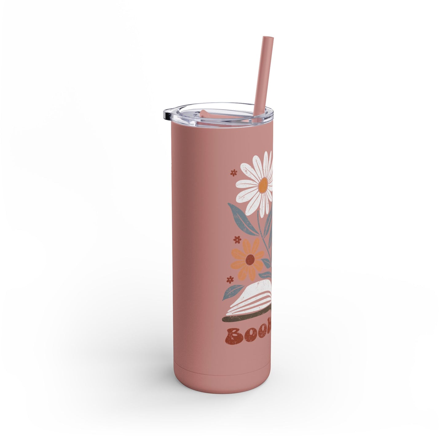 Bookworm Maars Maker Skinny Matte Tumbler, 20oz