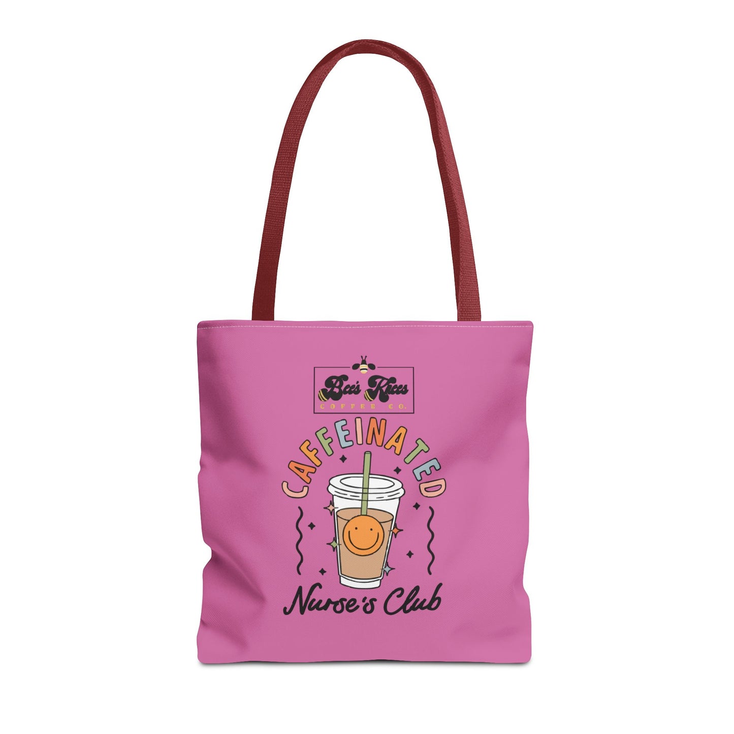 Caffeinated Nurse Club/Bee's Knees Tote Bag (AOP)