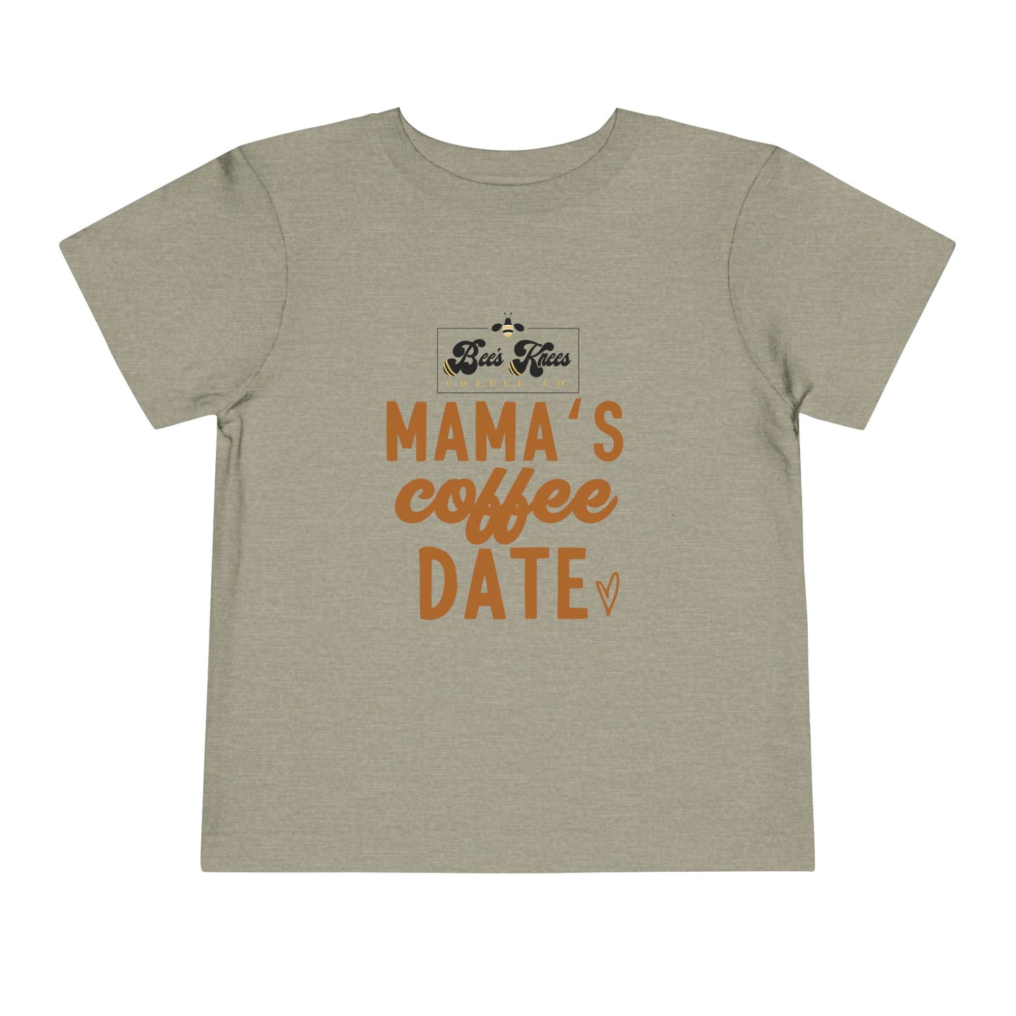 Mama's Bee's Knees Coffee Date Toddler Short Sleeve Tee