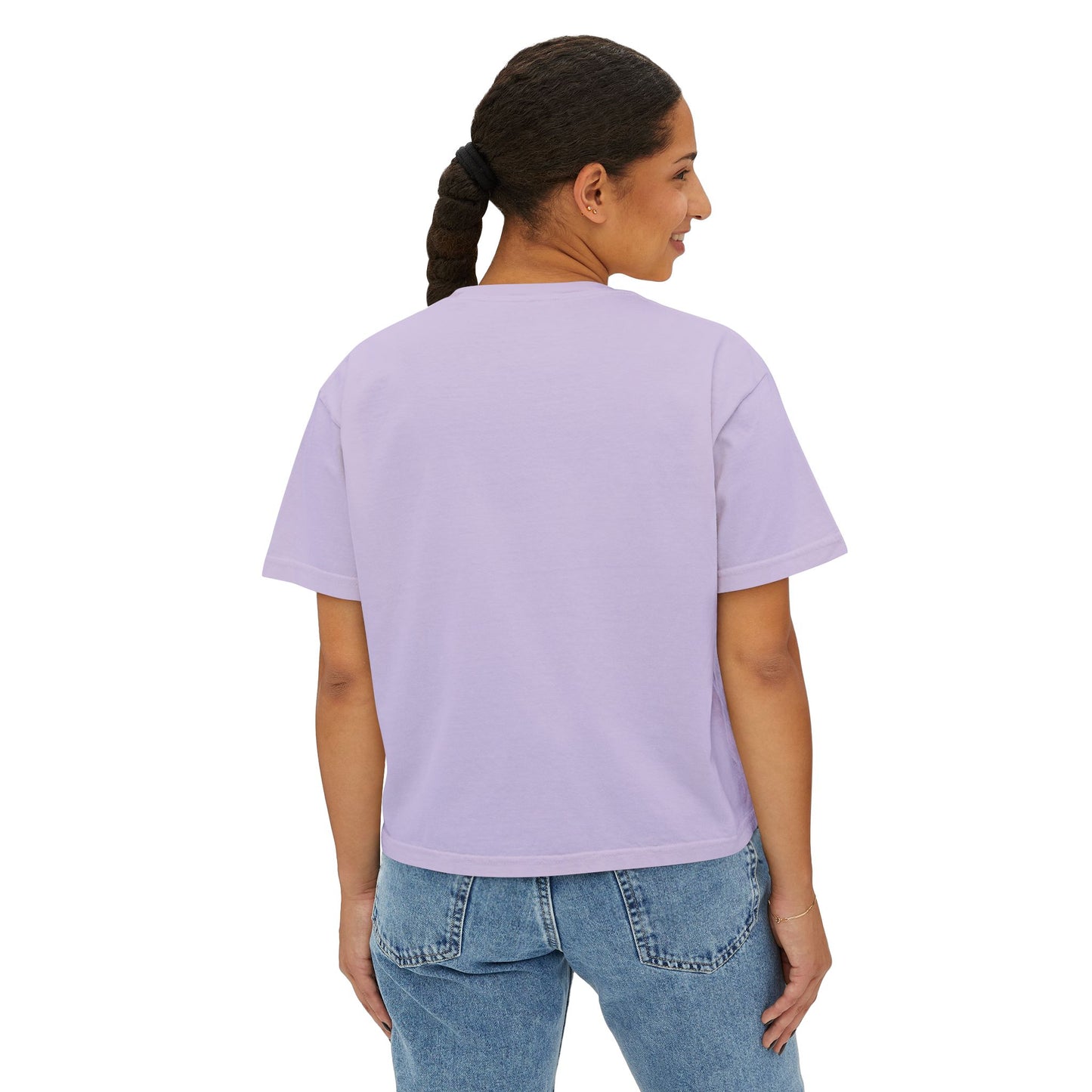 I Love Bees Knees Coffee Co. Women's Boxy Tee - Cute Casual Top for Coffee Lovers