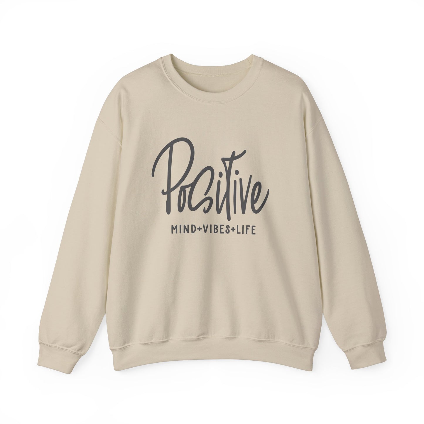 Positive Vibes Unisex Heavy Blend™ Crewneck Sweatshirt