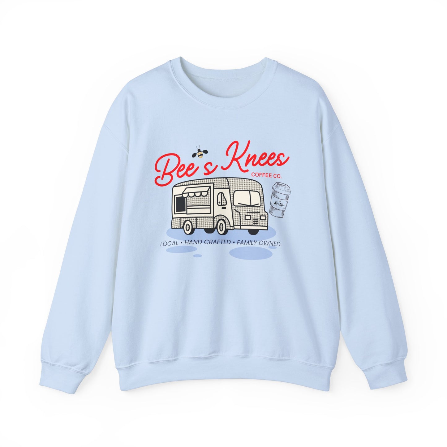 Bee's Knees Truck Unisex Heavy Blend™ Crewneck Sweatshirt