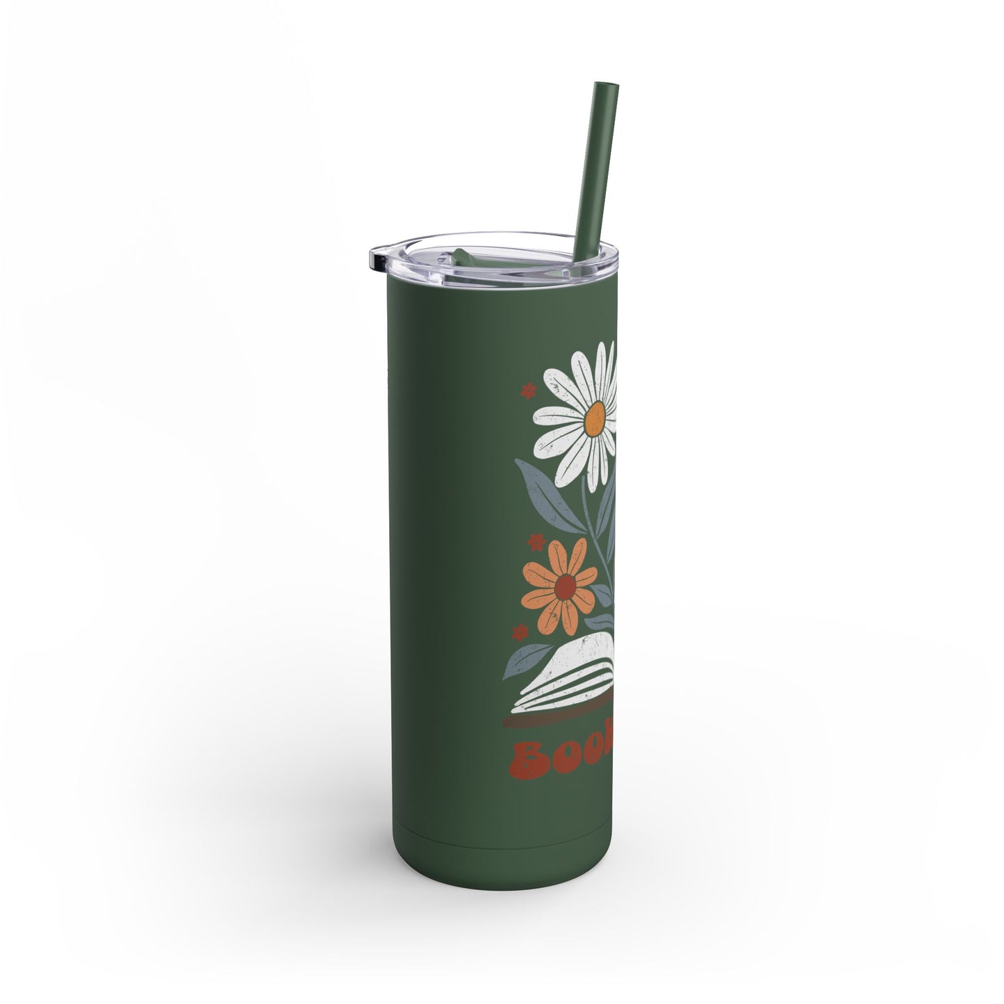 Bookworm Maars Maker Skinny Matte Tumbler, 20oz
