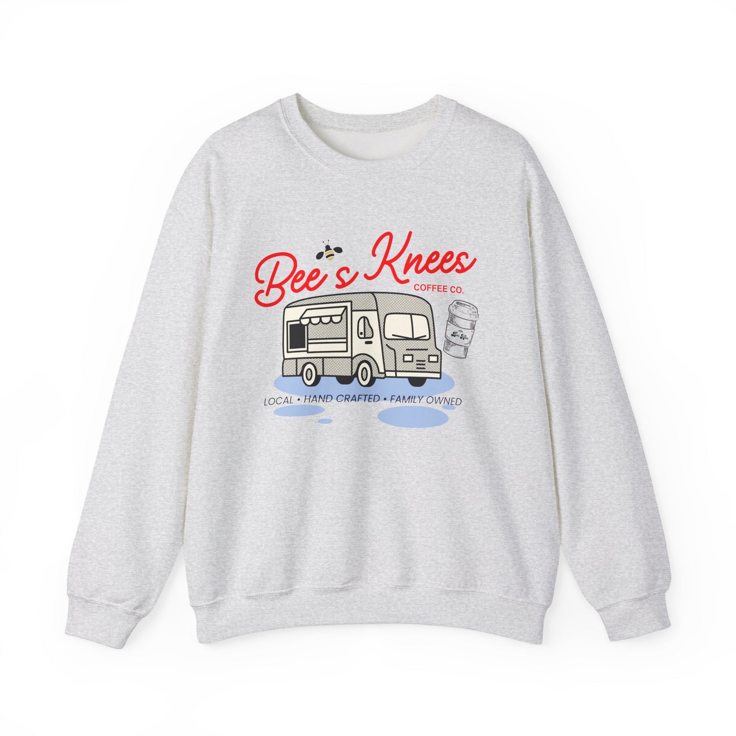 Bee's Knees Truck Unisex Heavy Blend™ Crewneck Sweatshirt