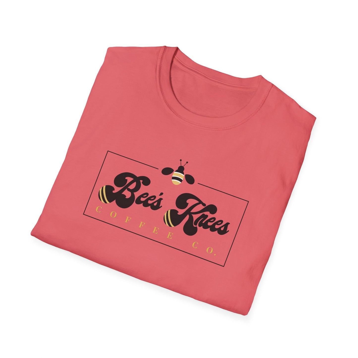 Multiple Colors -Bees Knees Coffee Co. Unisex Softstyle T-Shirt - Comfortable & Trendy Coffee Lover Tee