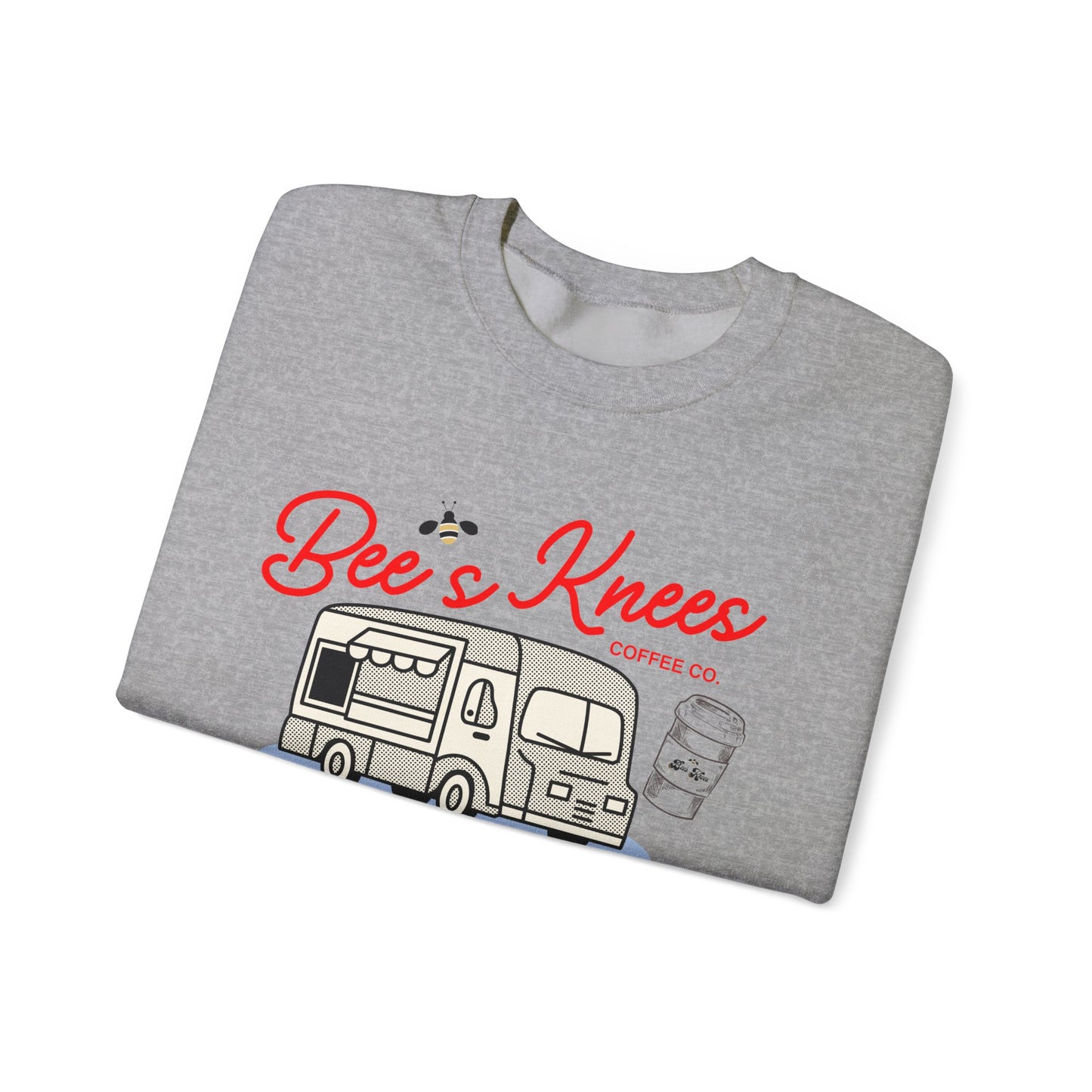 Bee's Knees Truck Unisex Heavy Blend™ Crewneck Sweatshirt