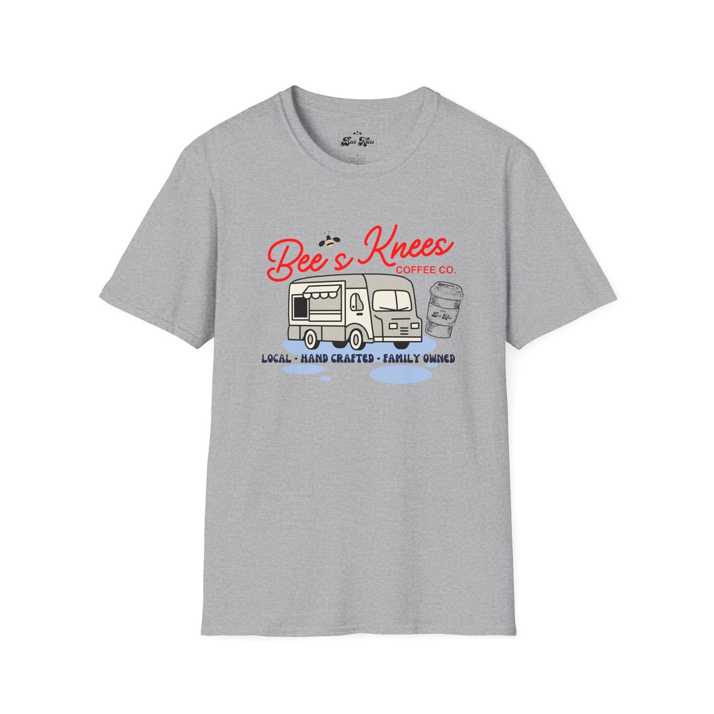 Bee's Knees Coffee Co. Truck Softstyle Unisex T-Shirt - Local & Hand Crafted