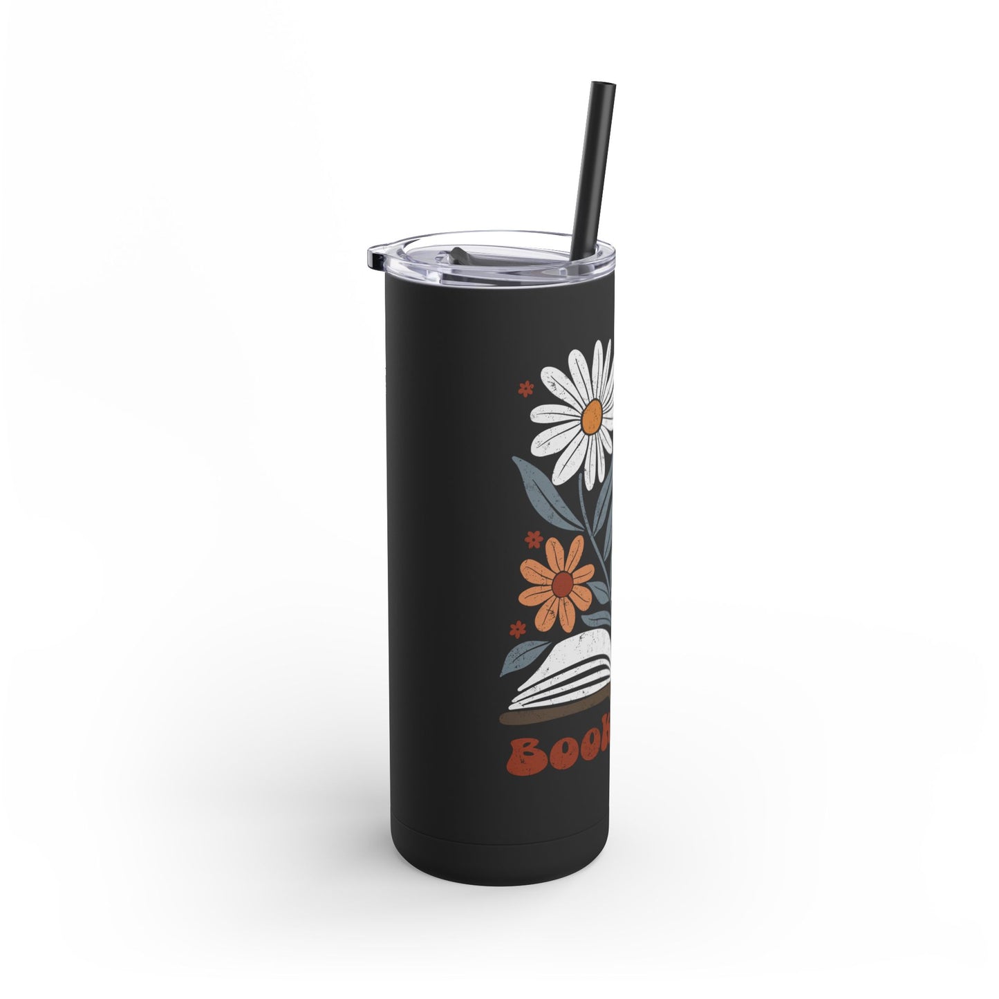 Bookworm Maars Maker Skinny Matte Tumbler, 20oz