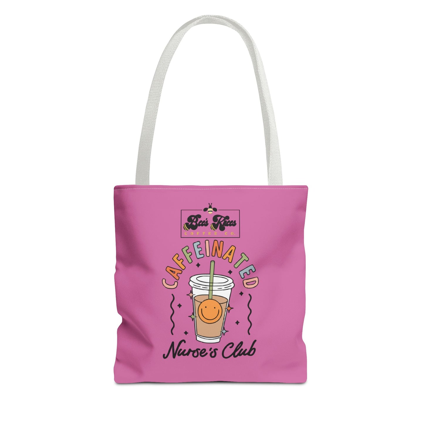Caffeinated Nurse Club/Bee's Knees Tote Bag (AOP)