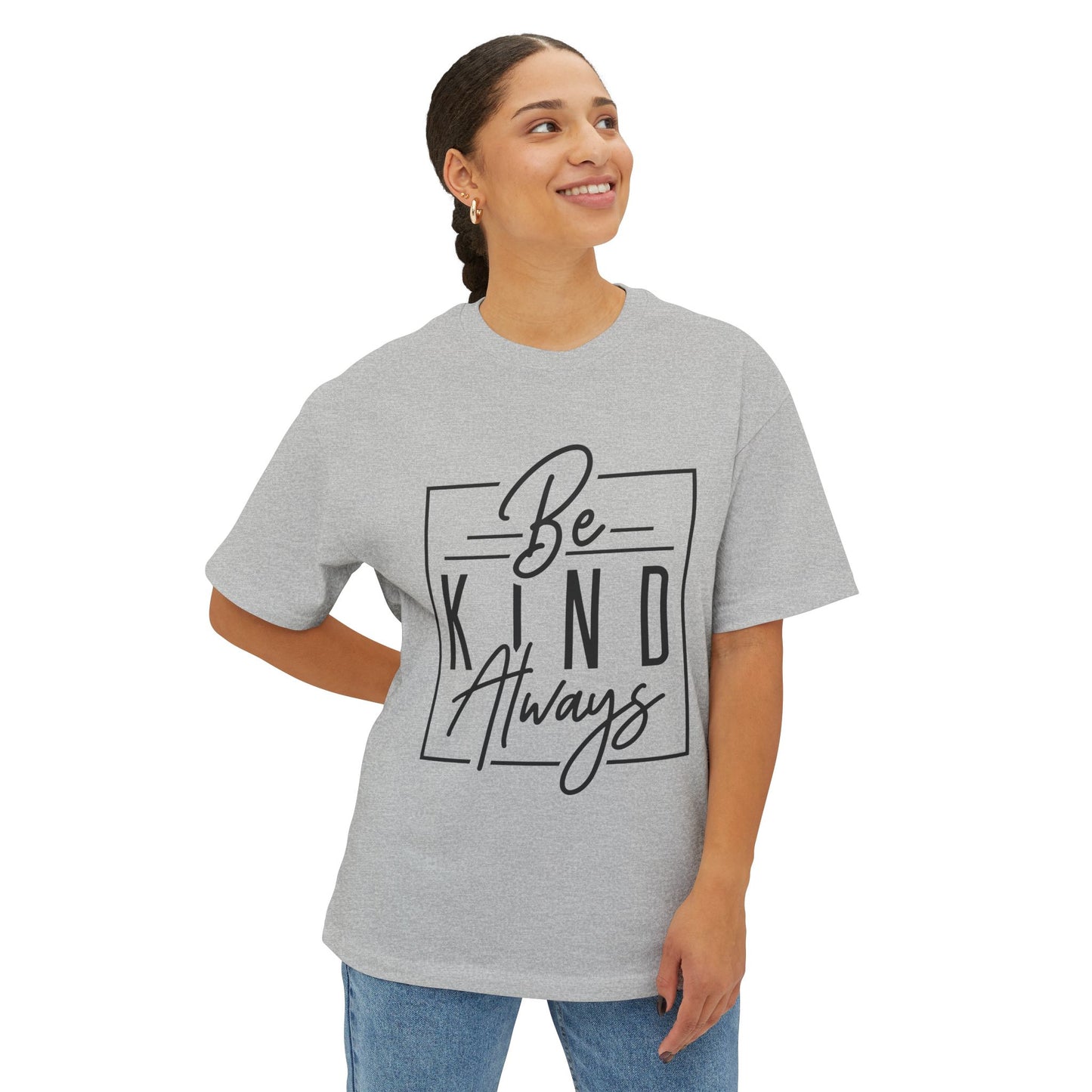 Be Kind Unisex Oversized Boxy Tee