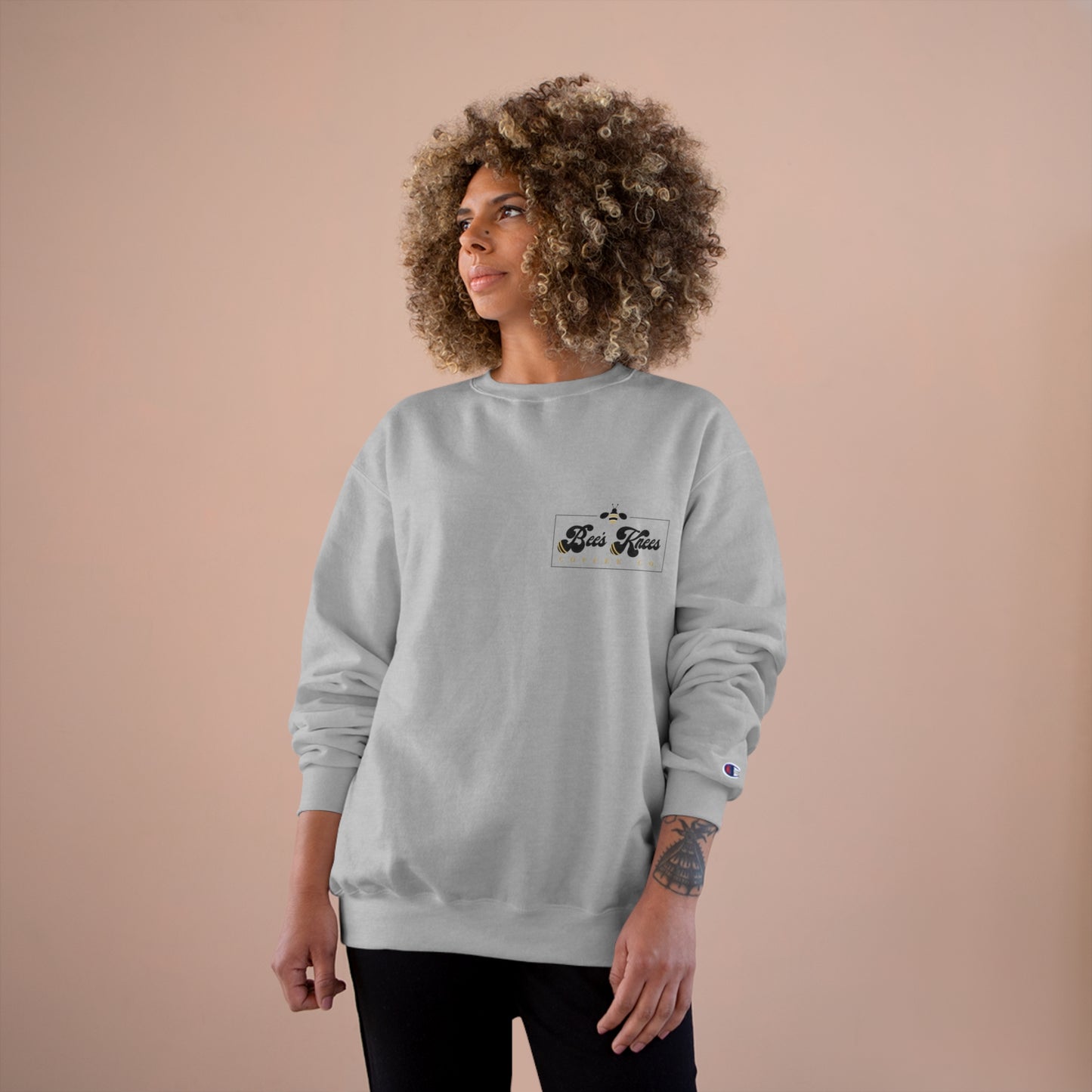 Bee's Knees Pocket Logo Champion Sweatshirt