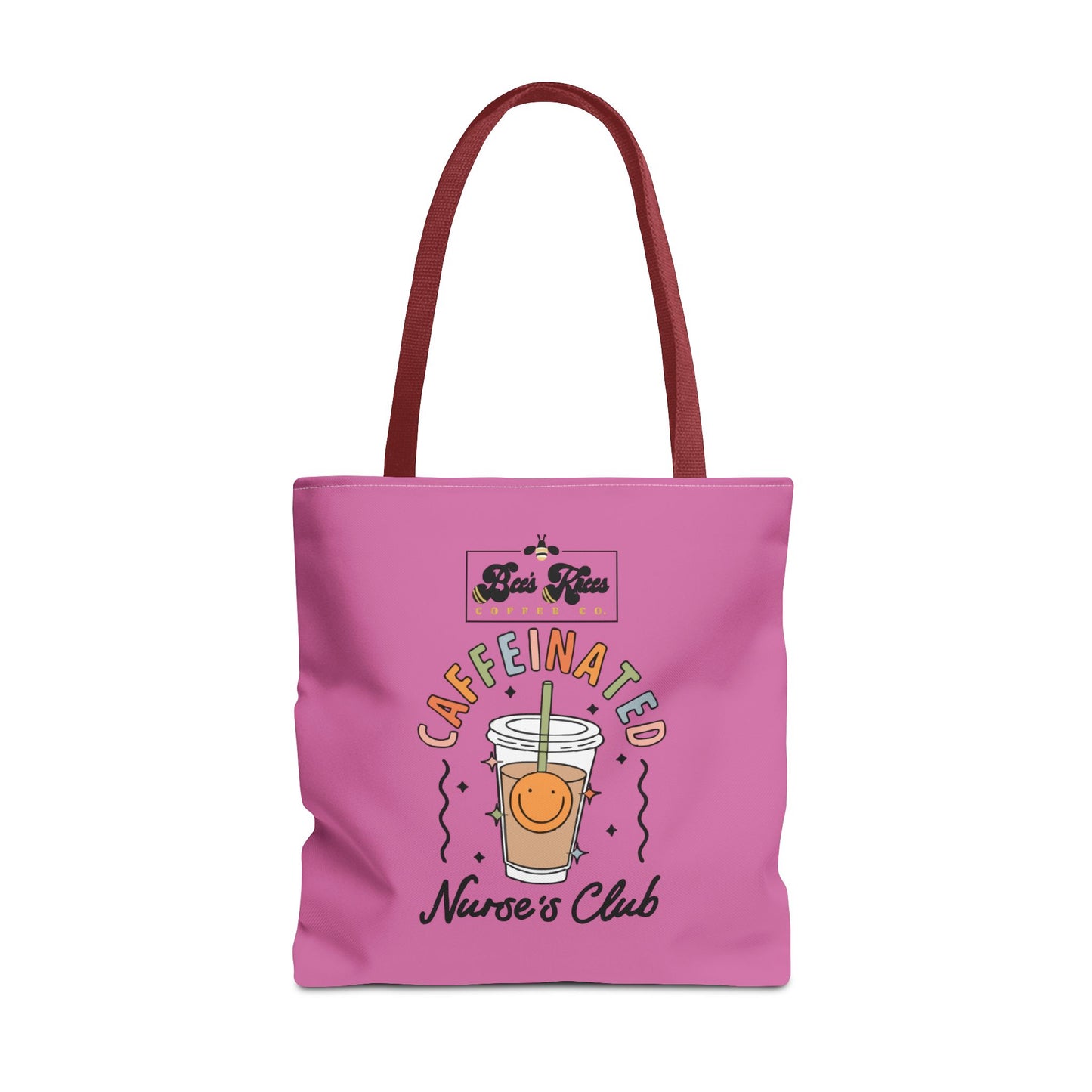 Caffeinated Nurse Club/Bee's Knees Tote Bag (AOP)