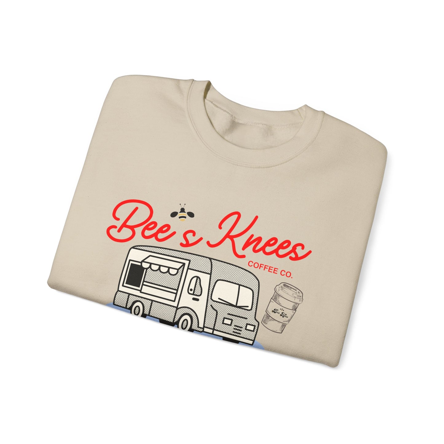 Bee's Knees Truck Unisex Heavy Blend™ Crewneck Sweatshirt